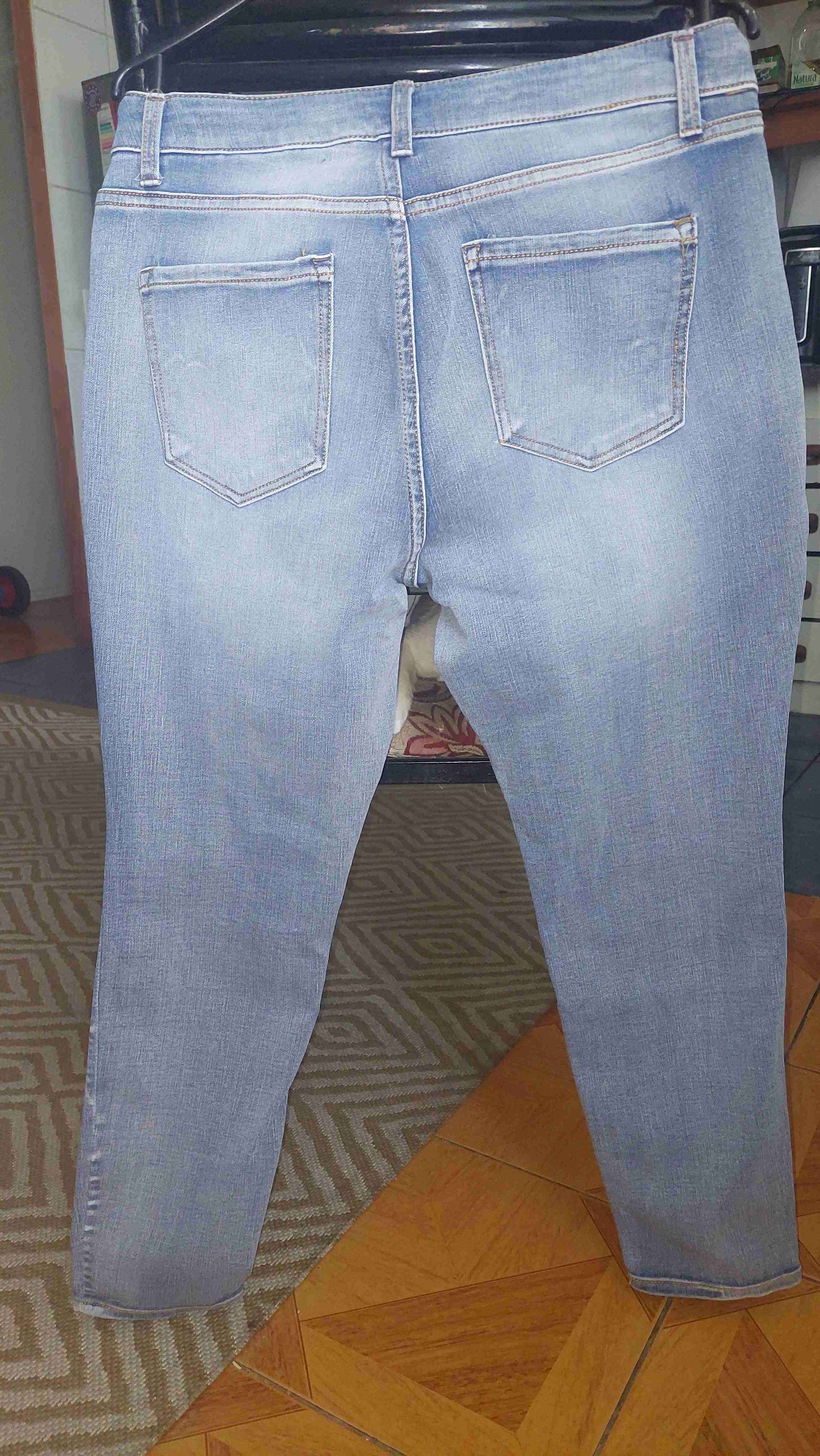 Jeans azul claro mujer Marca Time and Tru - 2