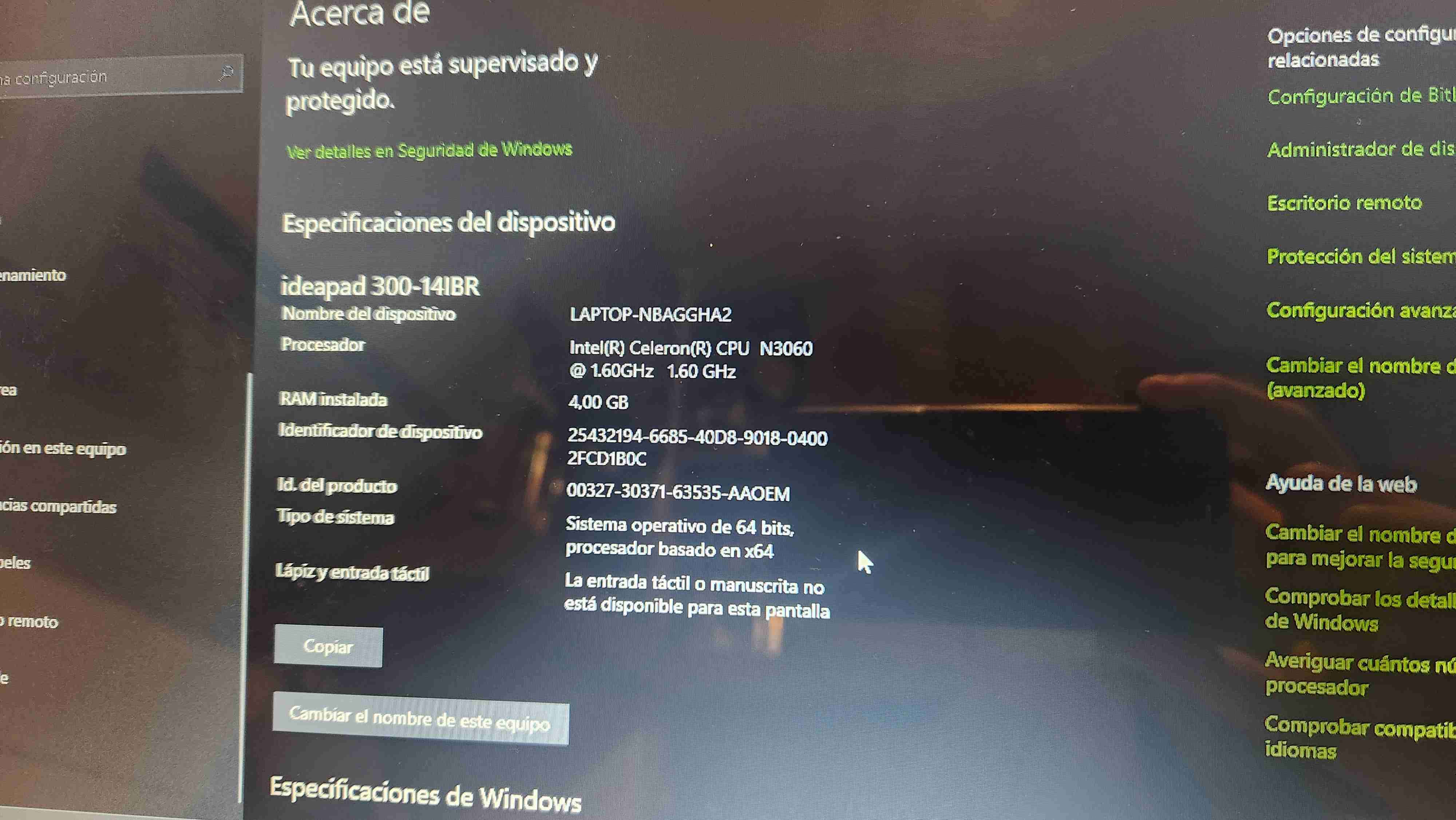 Notebook Lenovo en buen estado - miniatura 5