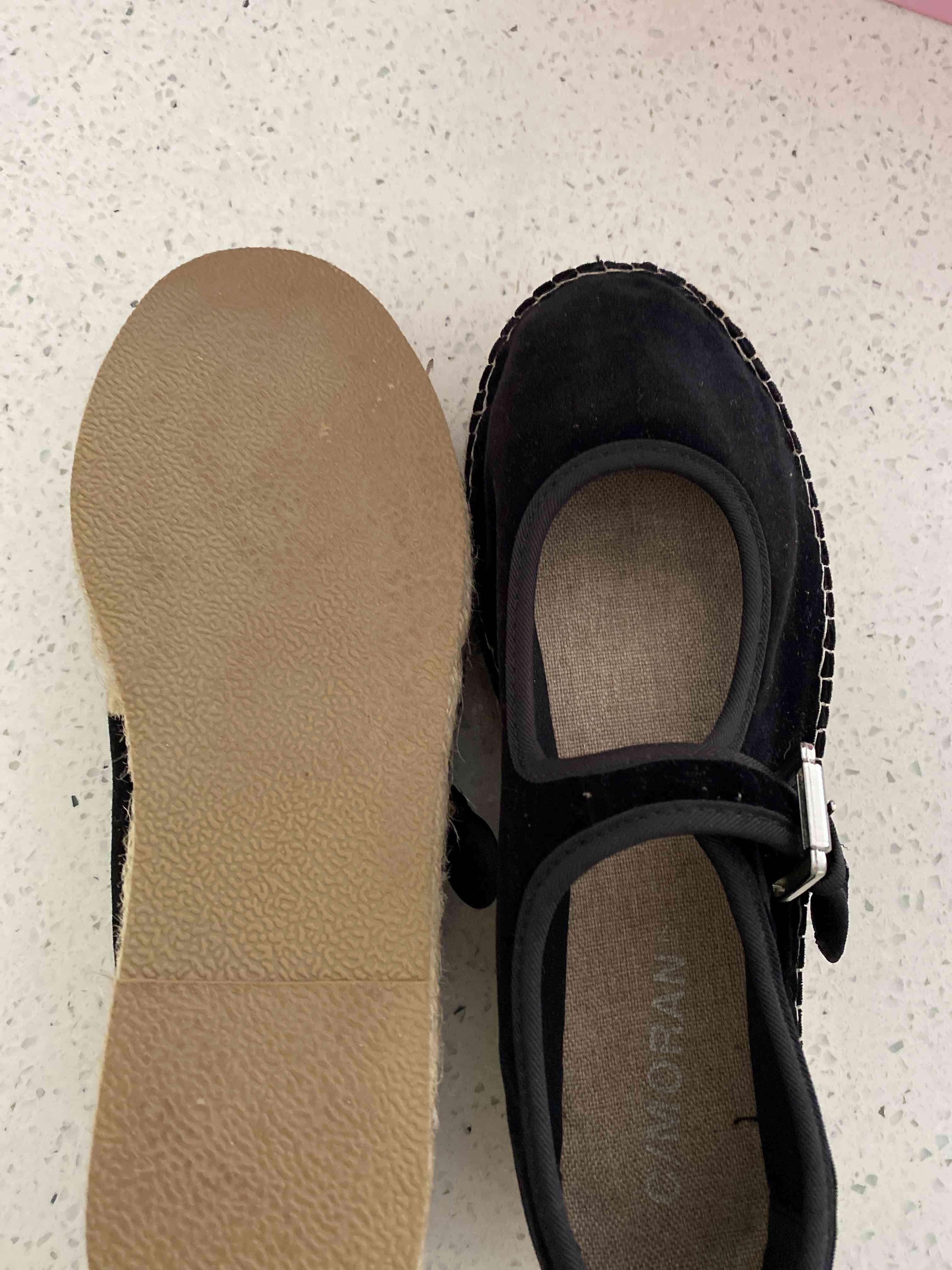 Alpargatas negras C/MORAN nuevas 37 - 3