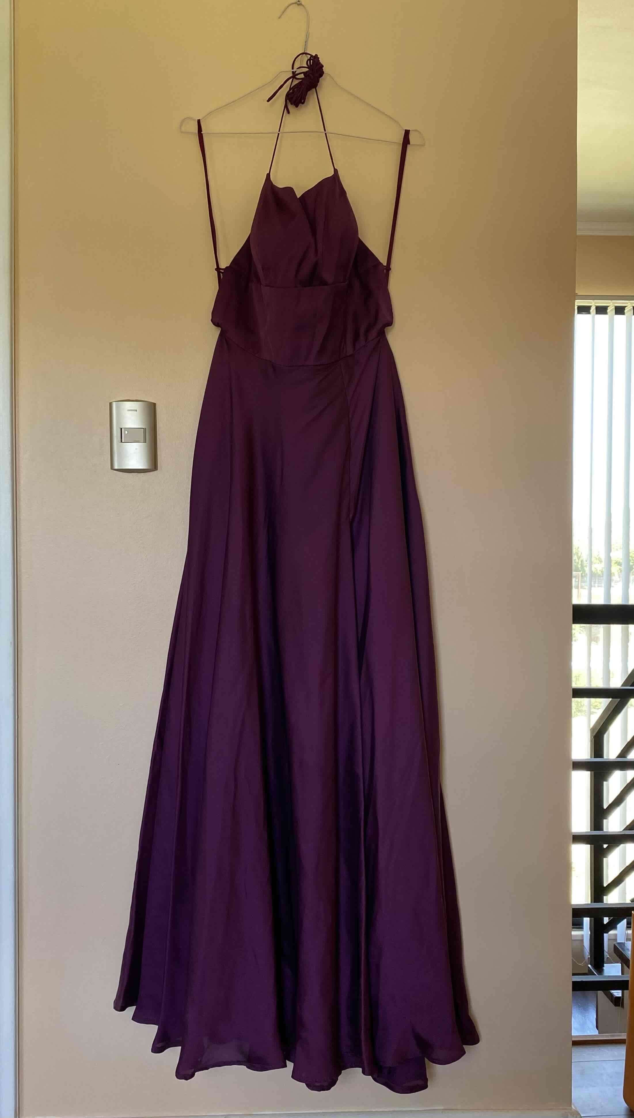 Vestido Fiesta color morado - 3