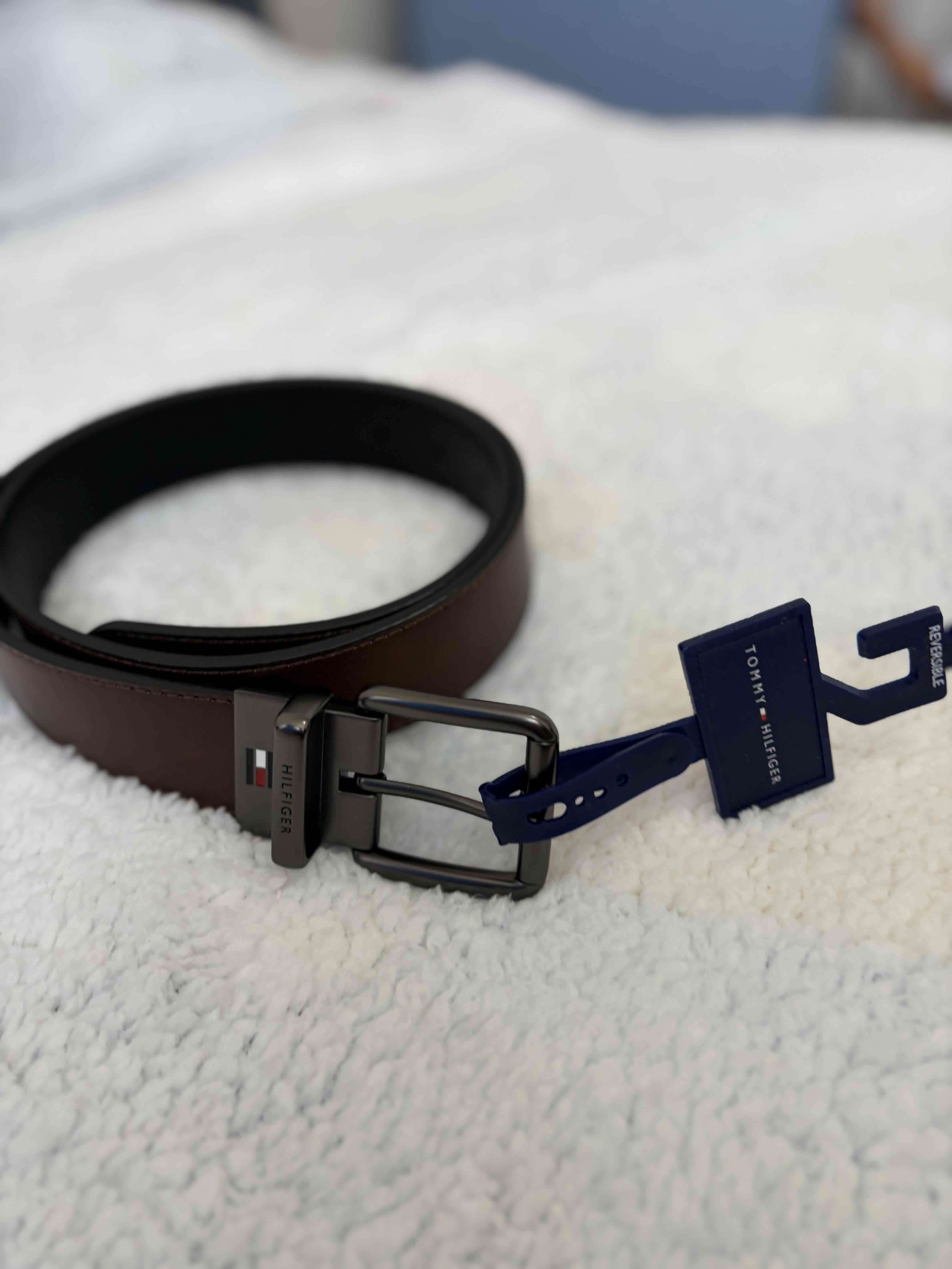 Cinturón marrón Hilfiger - miniatura 2