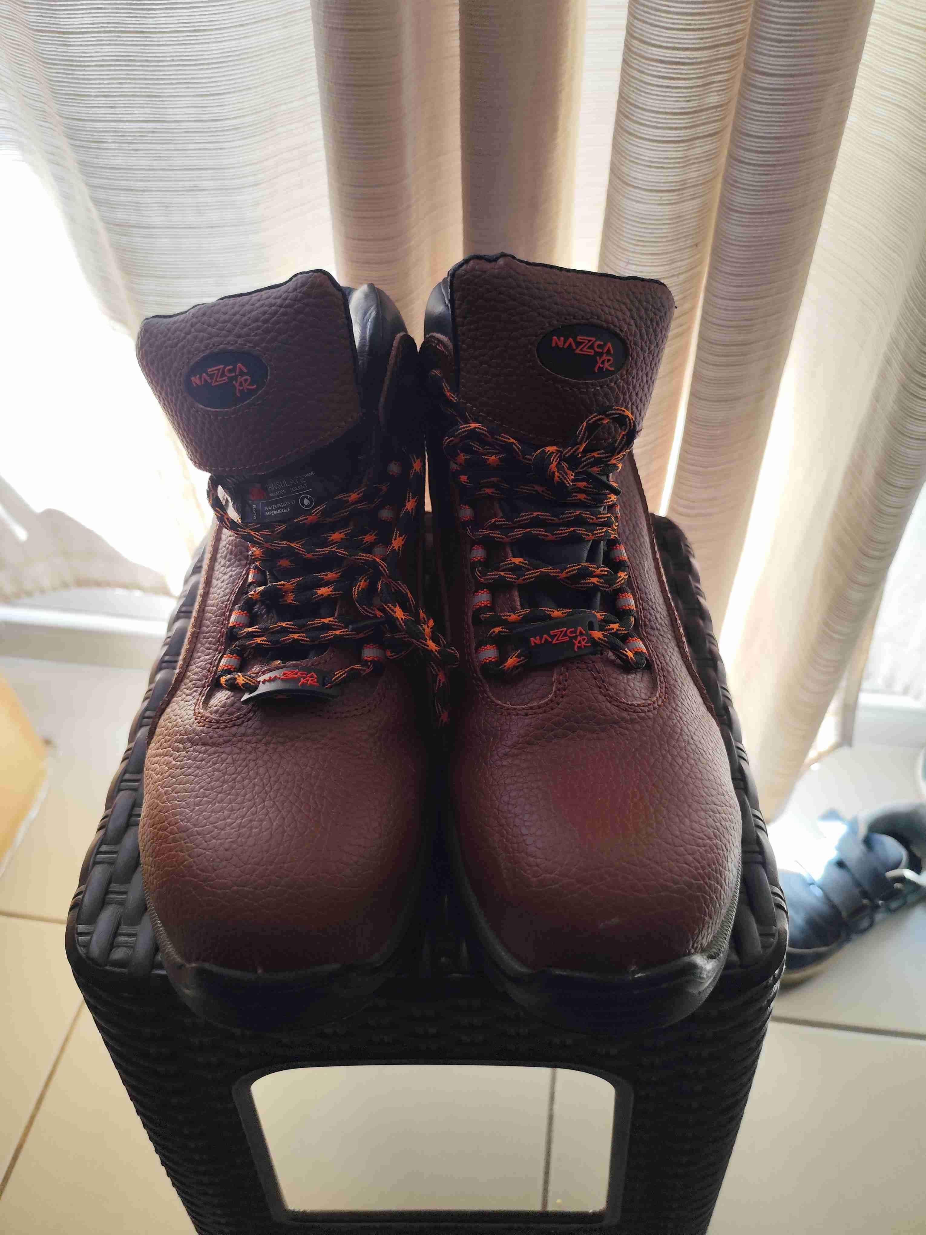 Botas de cuero marrón Nazca XR