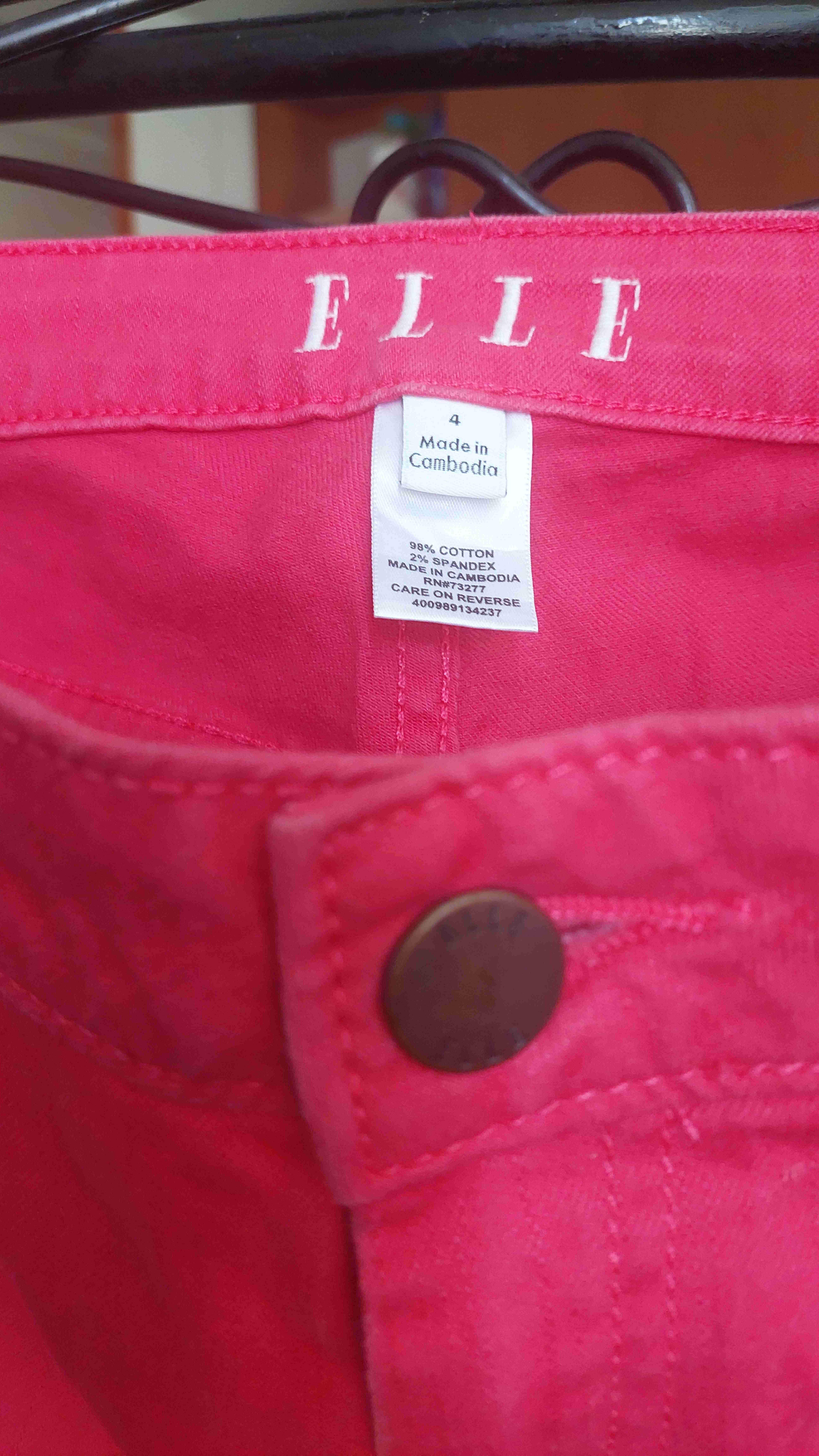 Jeans rosa Elle - miniatura 2