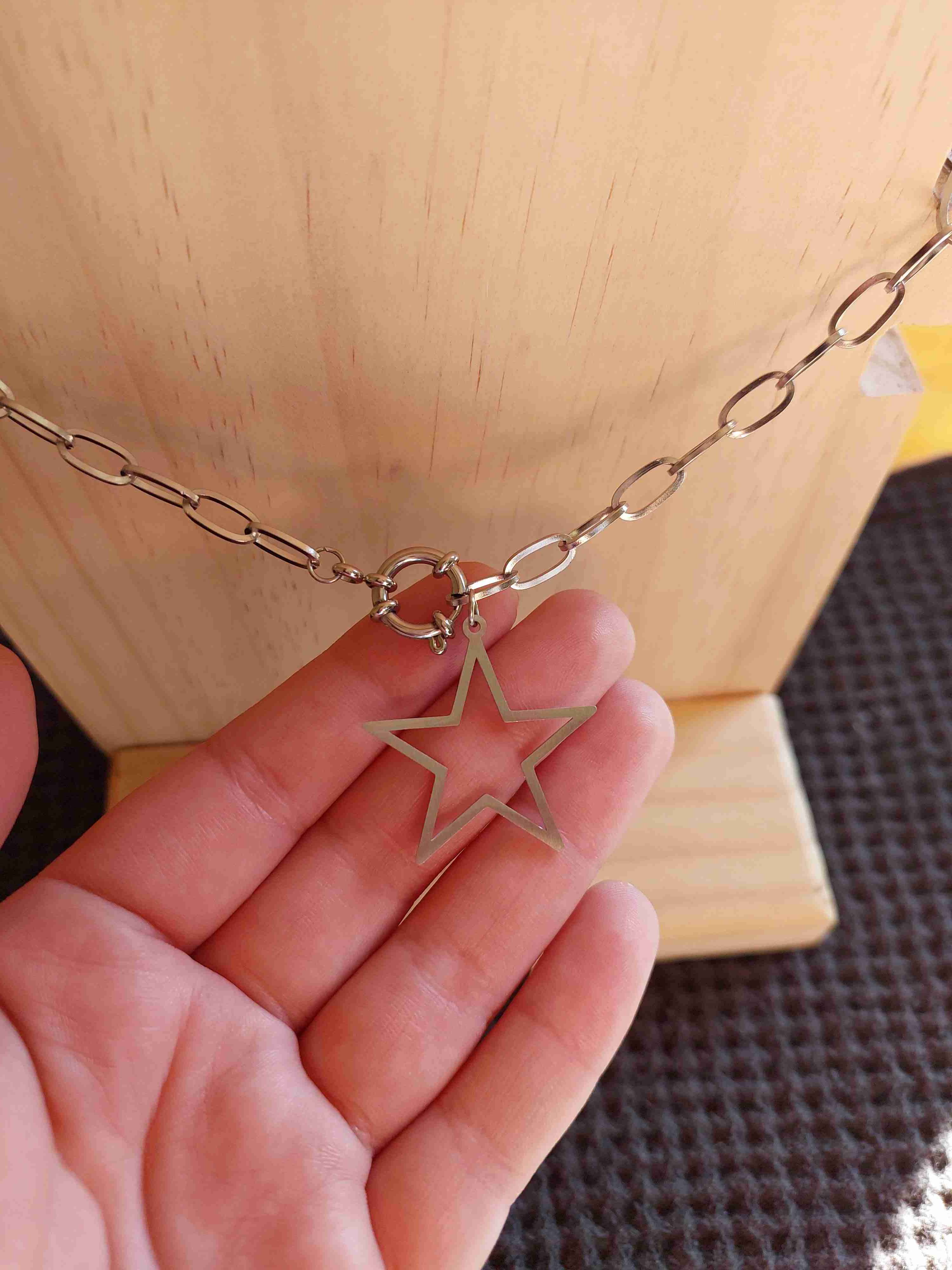 Collar de cadena acero inoxidable - 4