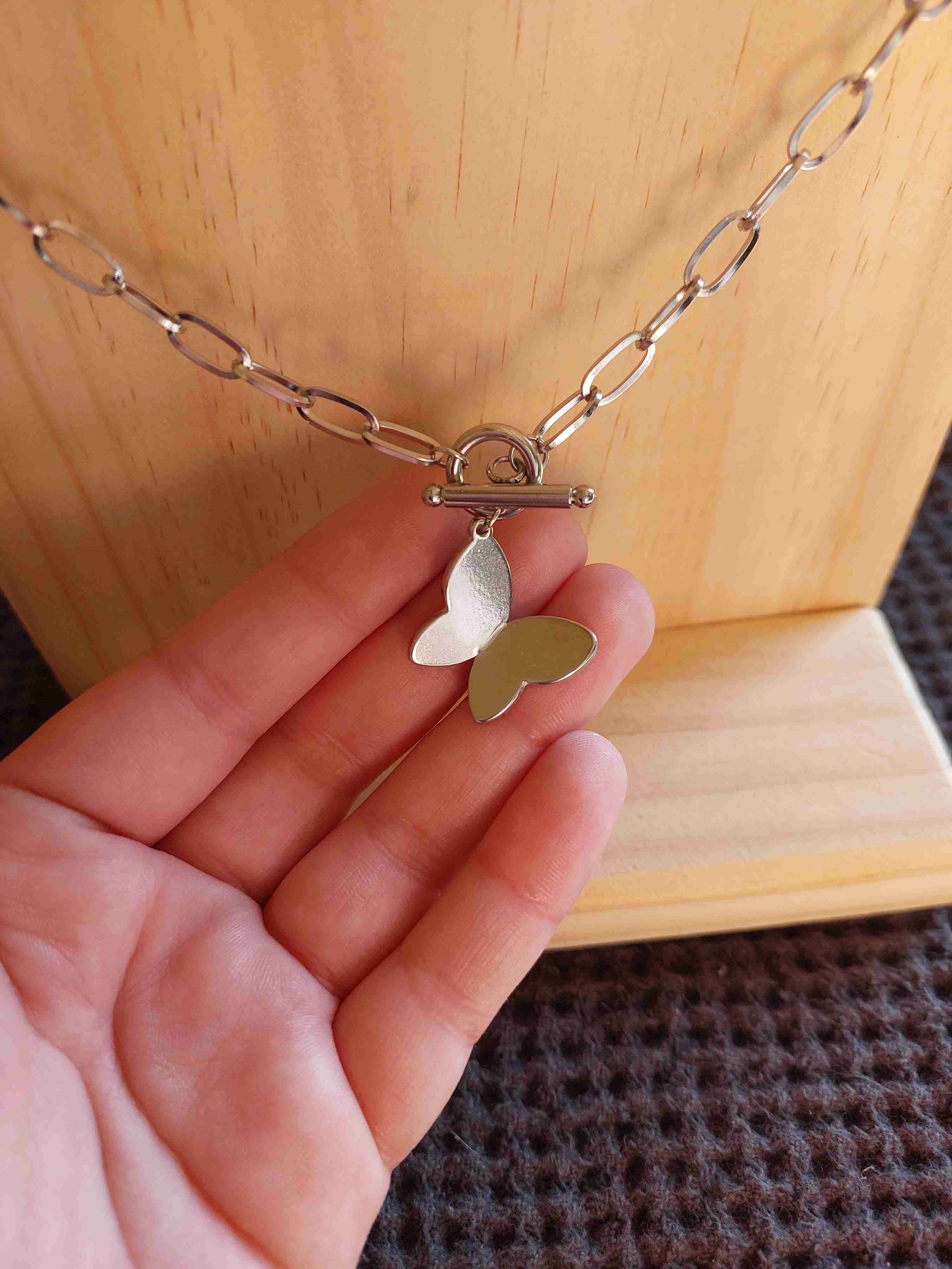 Collar de cadena acero inoxidable - 5