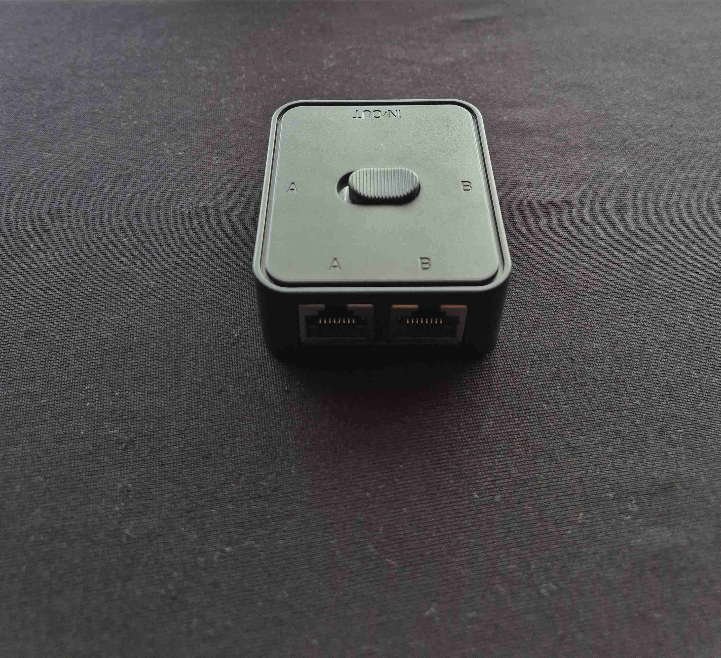 Interruptor de red RJ45 manual - miniatura 1