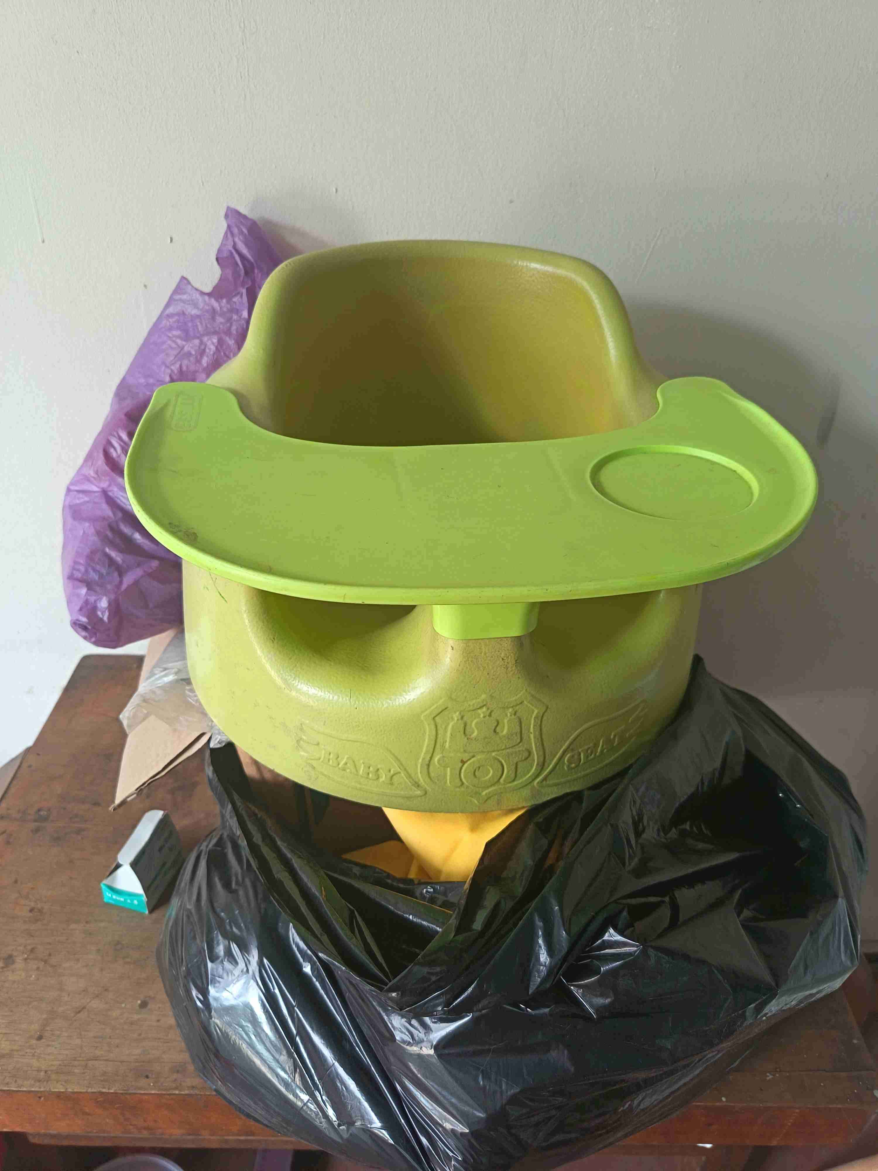 Asiento para bebé verde - miniatura 3