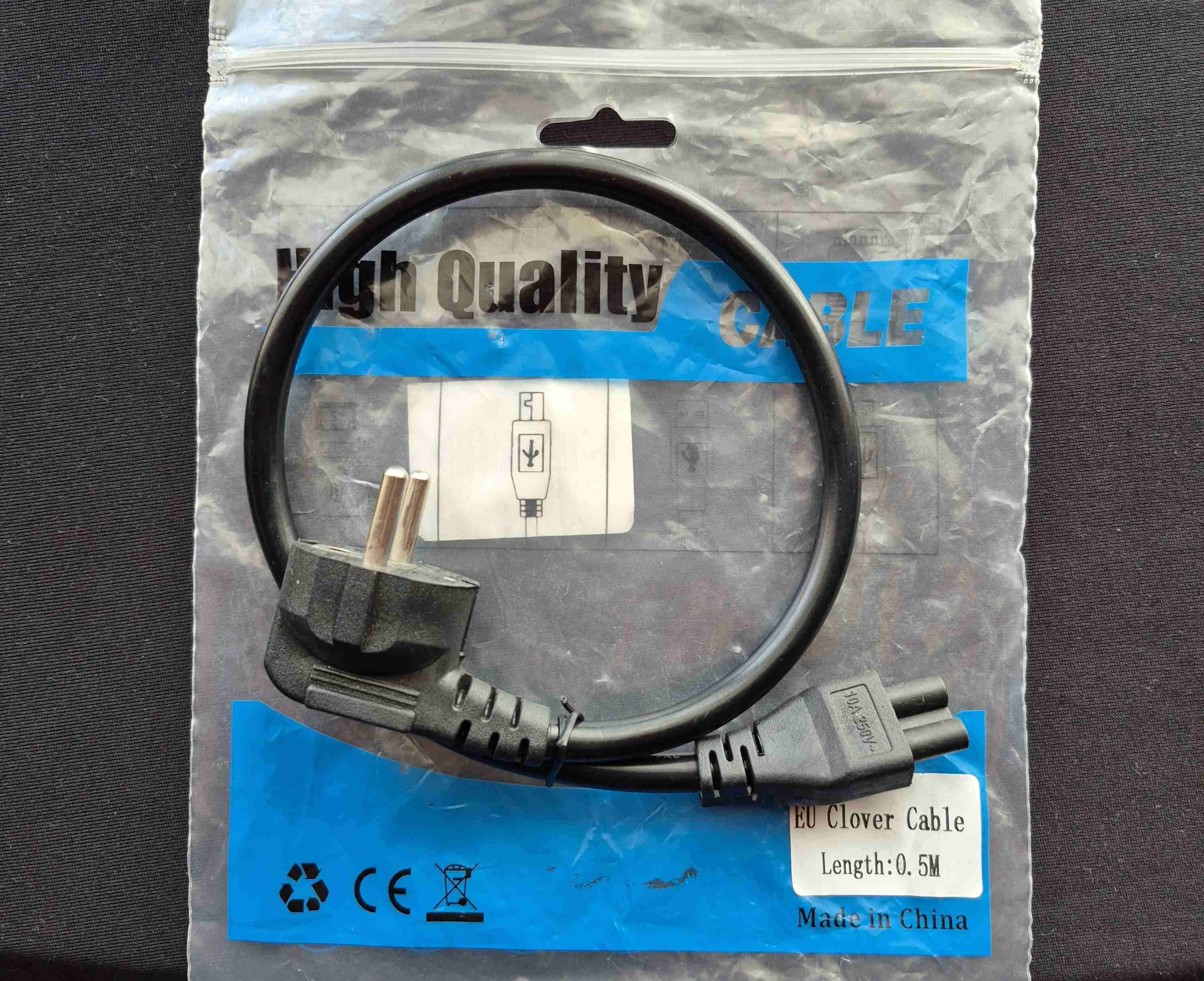 Cable de alimentación 0.5M