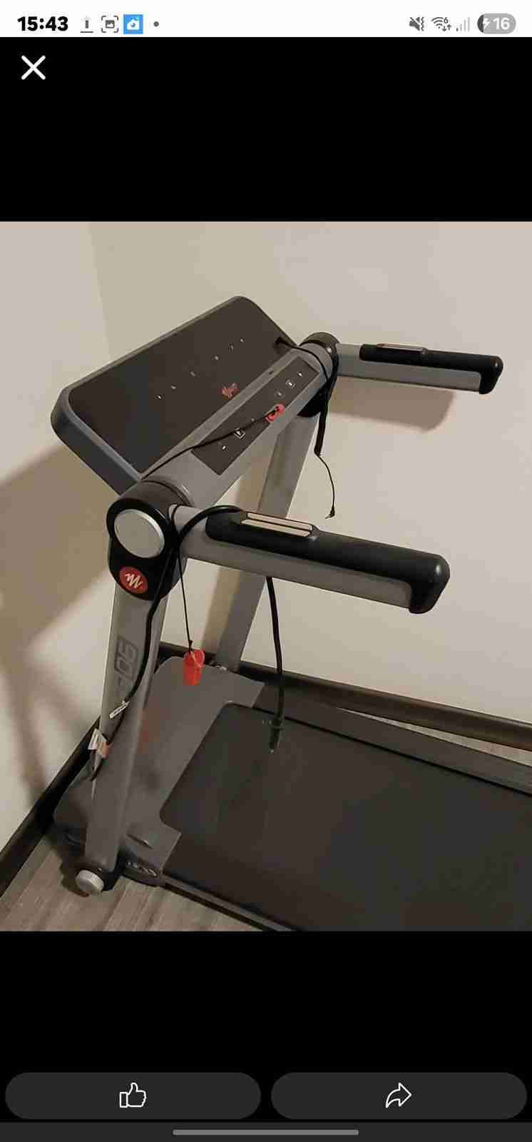 Caminadora eléctrica plegable - miniatura 2