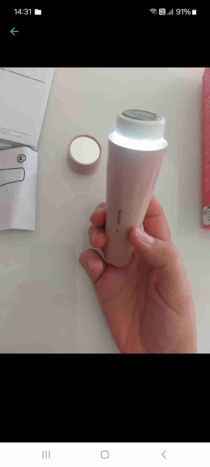 Removedor de vello facial Philips - miniatura 2