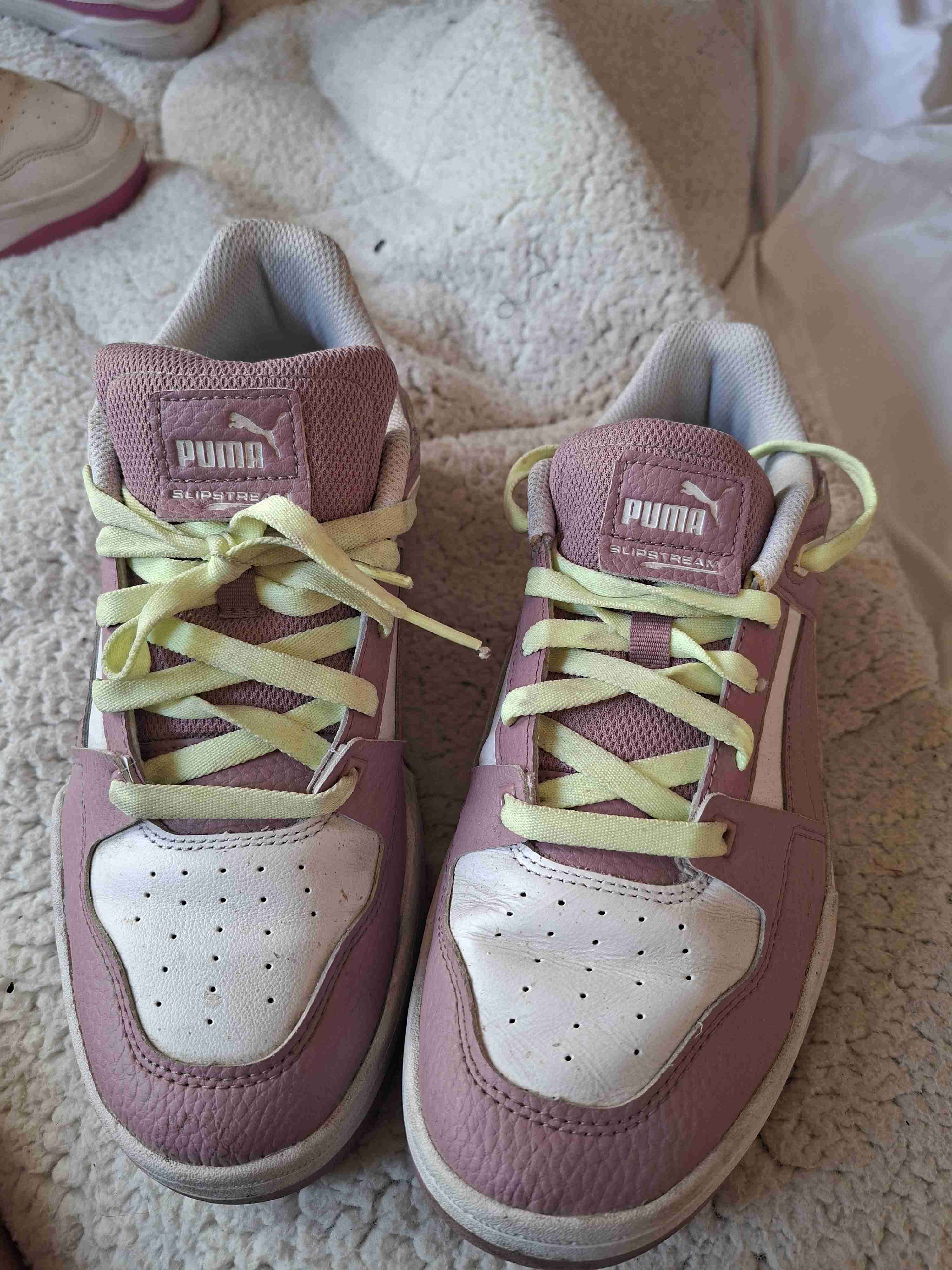 Zapatillas Puma rosas y blancas - miniatura 1