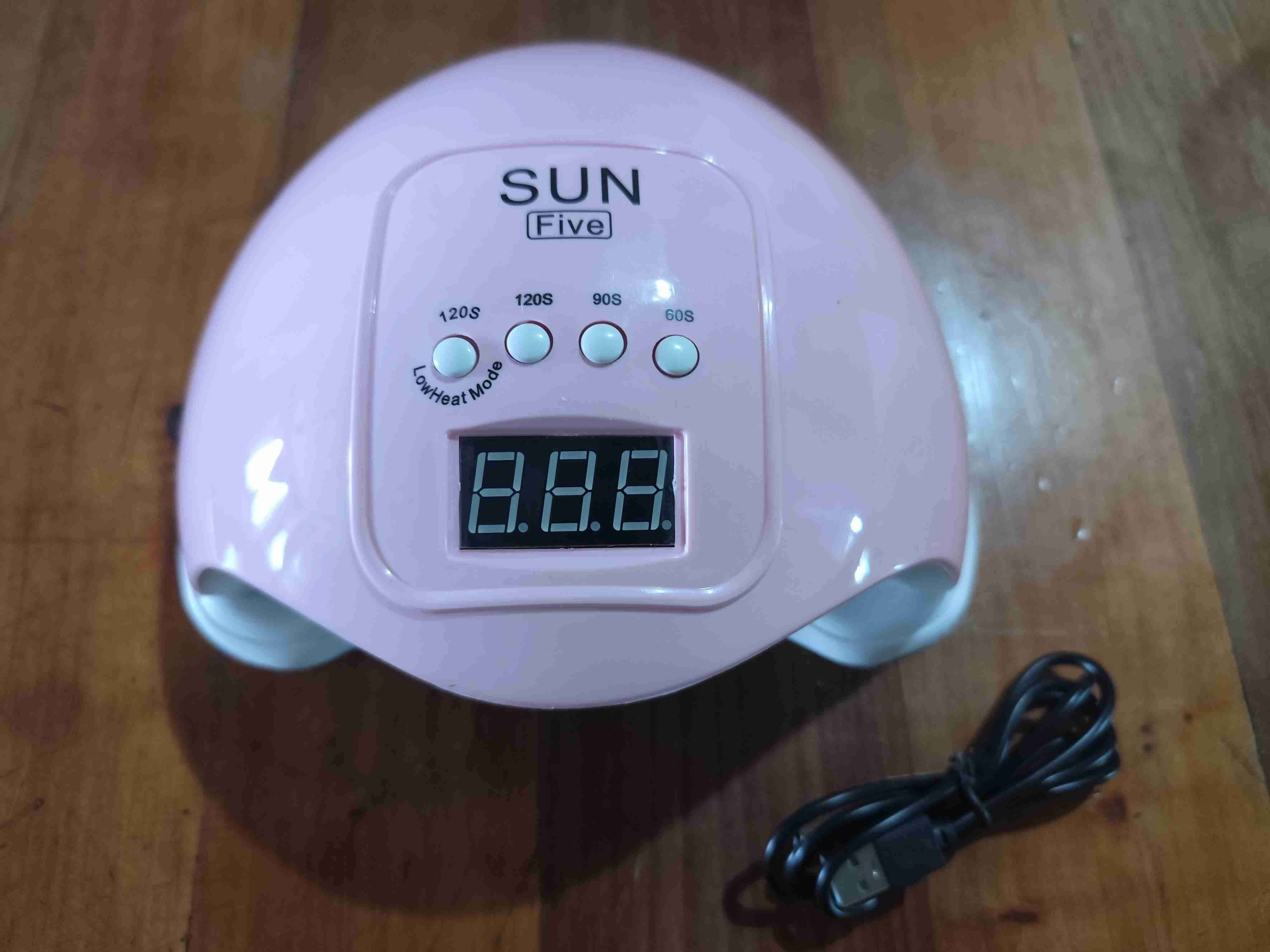 Lámpara LED UV uñas SUN Five - miniatura 2