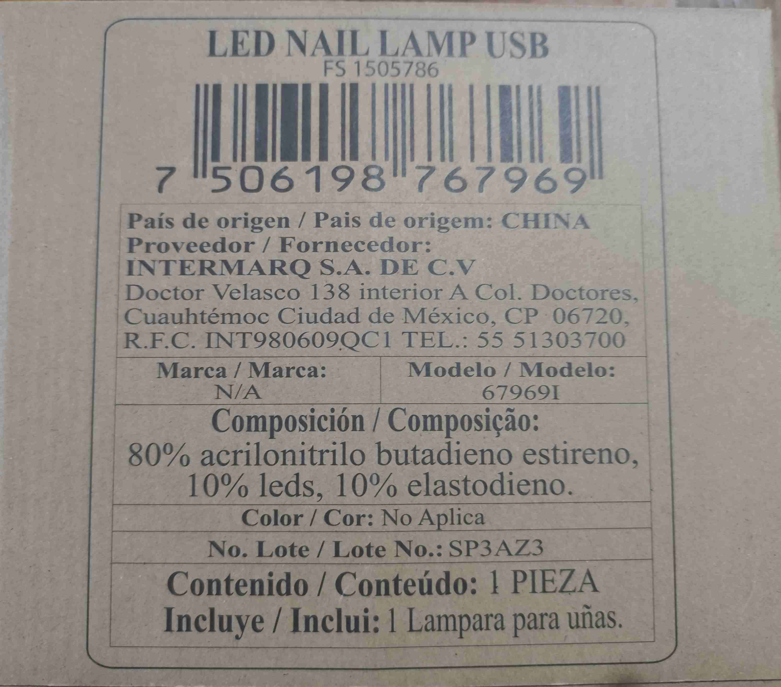 Lámpara LED UV uñas SUN Five - miniatura 3