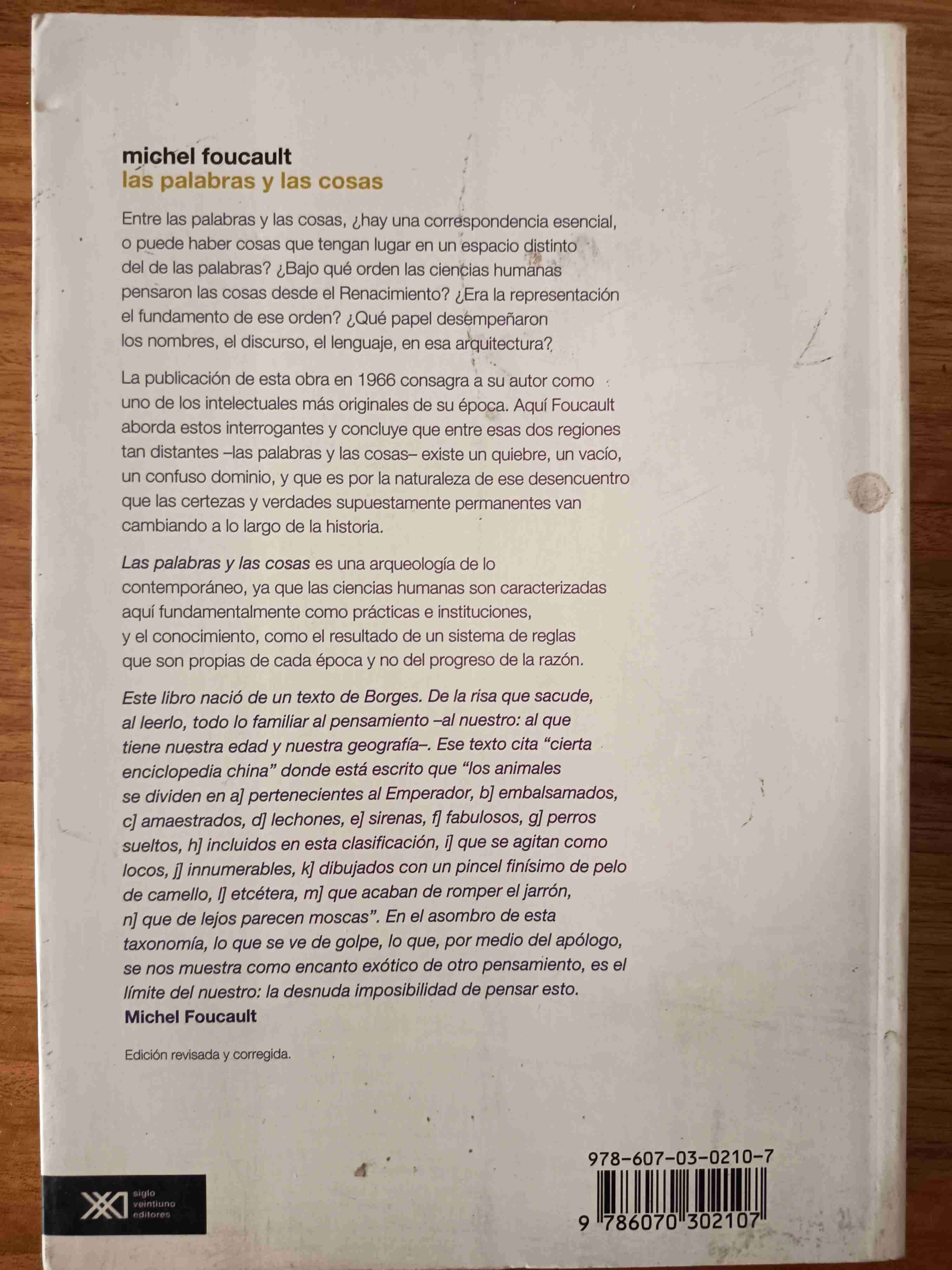 Las palabras y las cosas - Michel Foucault - miniatura 2