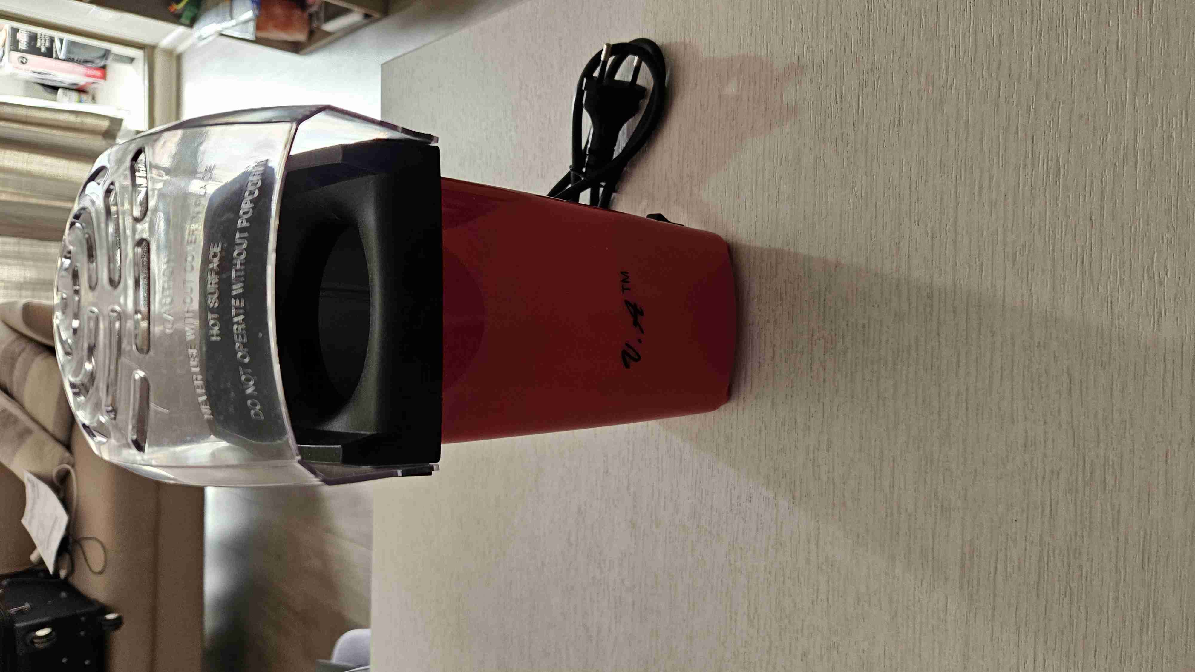 Máquina para hacer cabritas, color rojo - miniatura 1