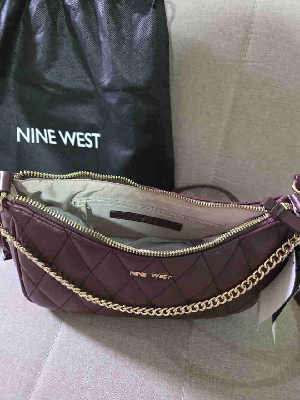 Cartera Nine West vinotinto nueva - miniatura 2