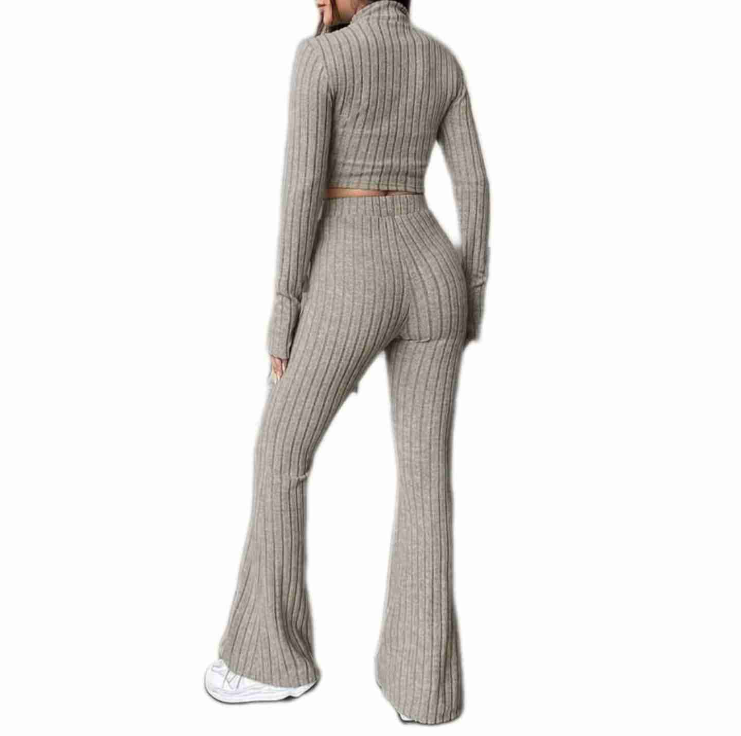 Conjunto de punto beige - miniatura 2