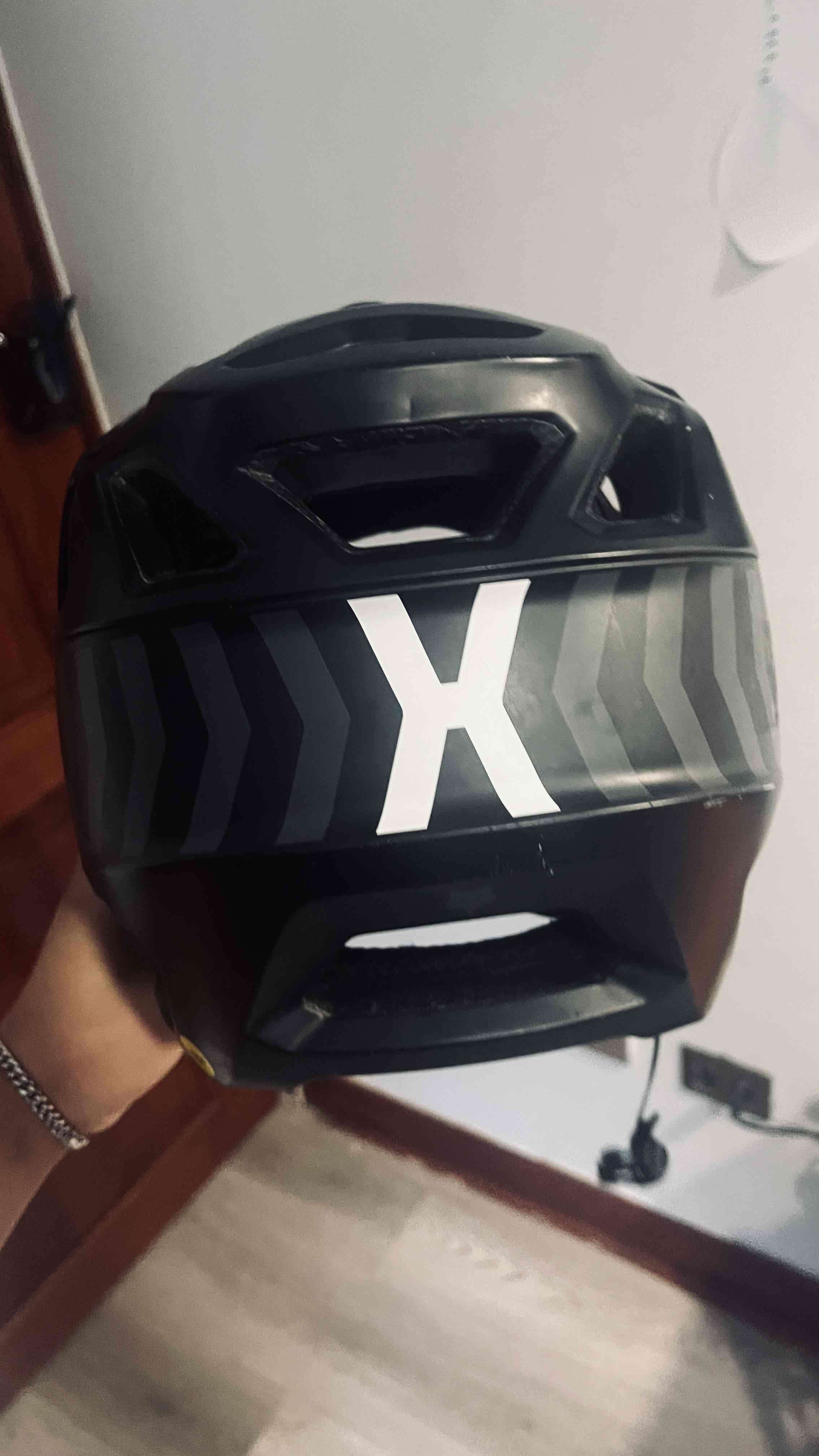 Casco integral negro FOX - miniatura 2