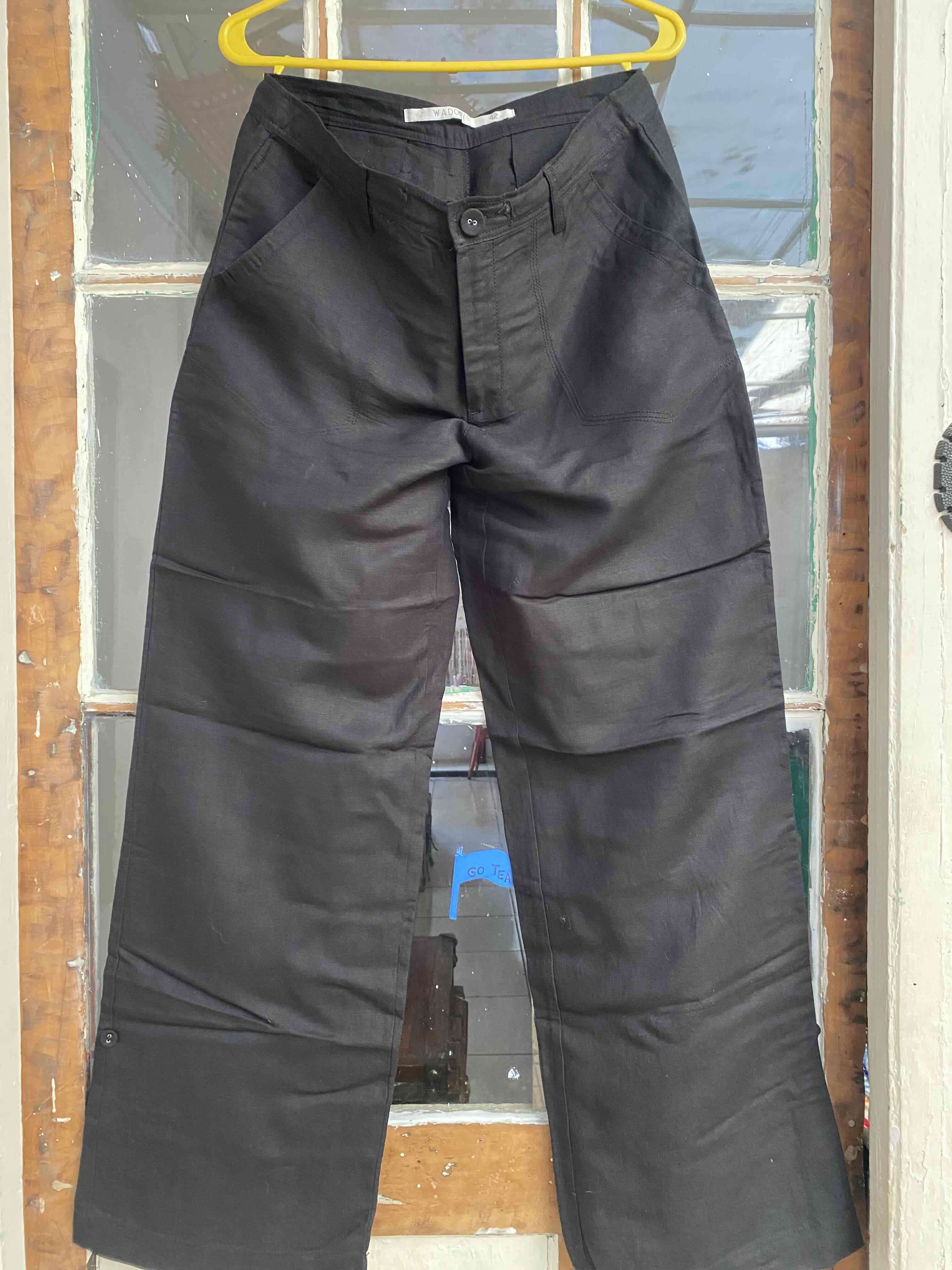 Pantalón negro ancho