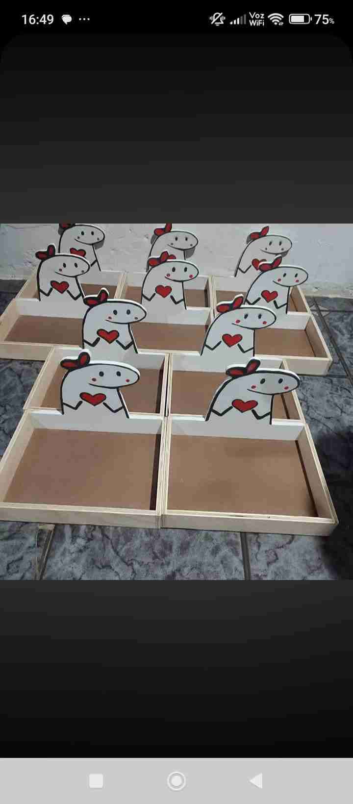 Caja decorativa de madera - miniatura 2