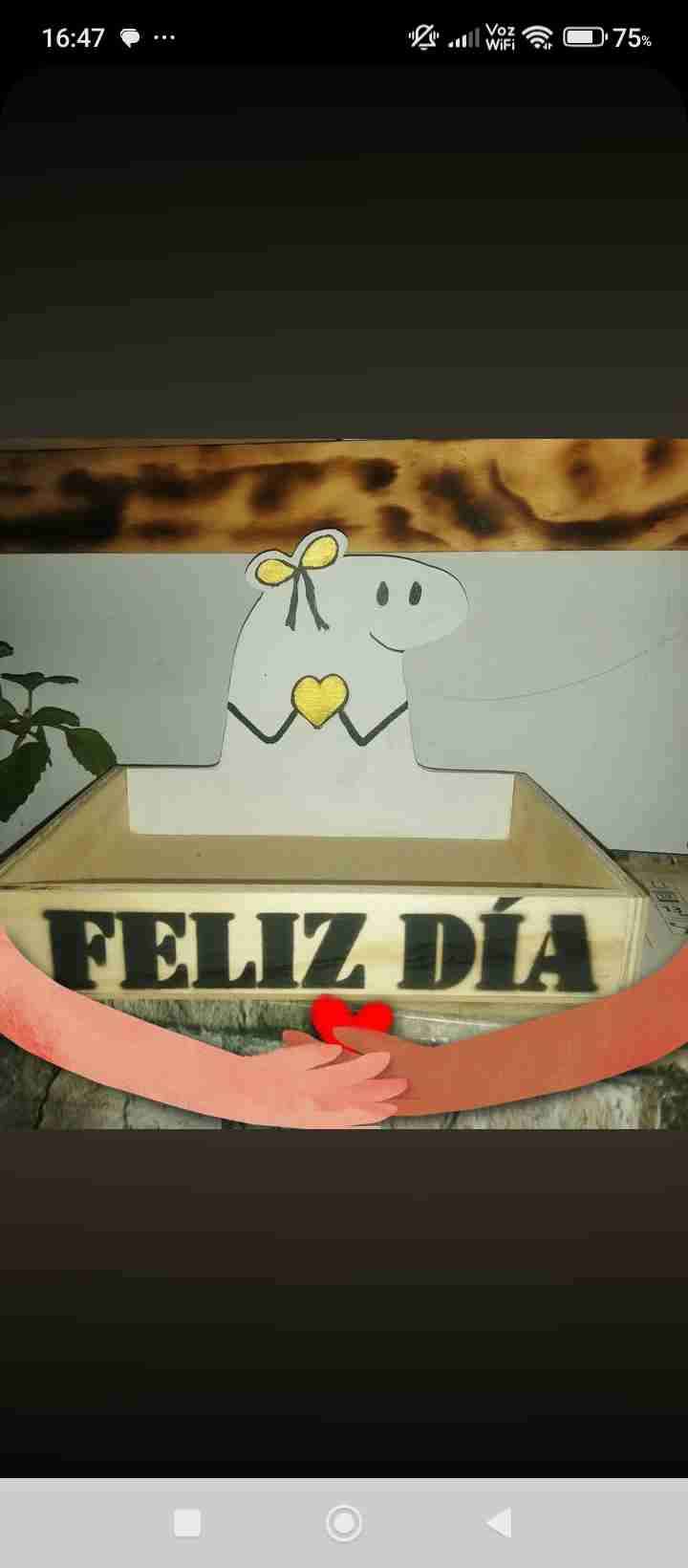 Caja decorativa de madera - miniatura 4