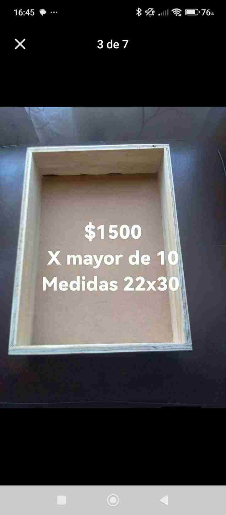 Caja decorativa de madera - miniatura 6