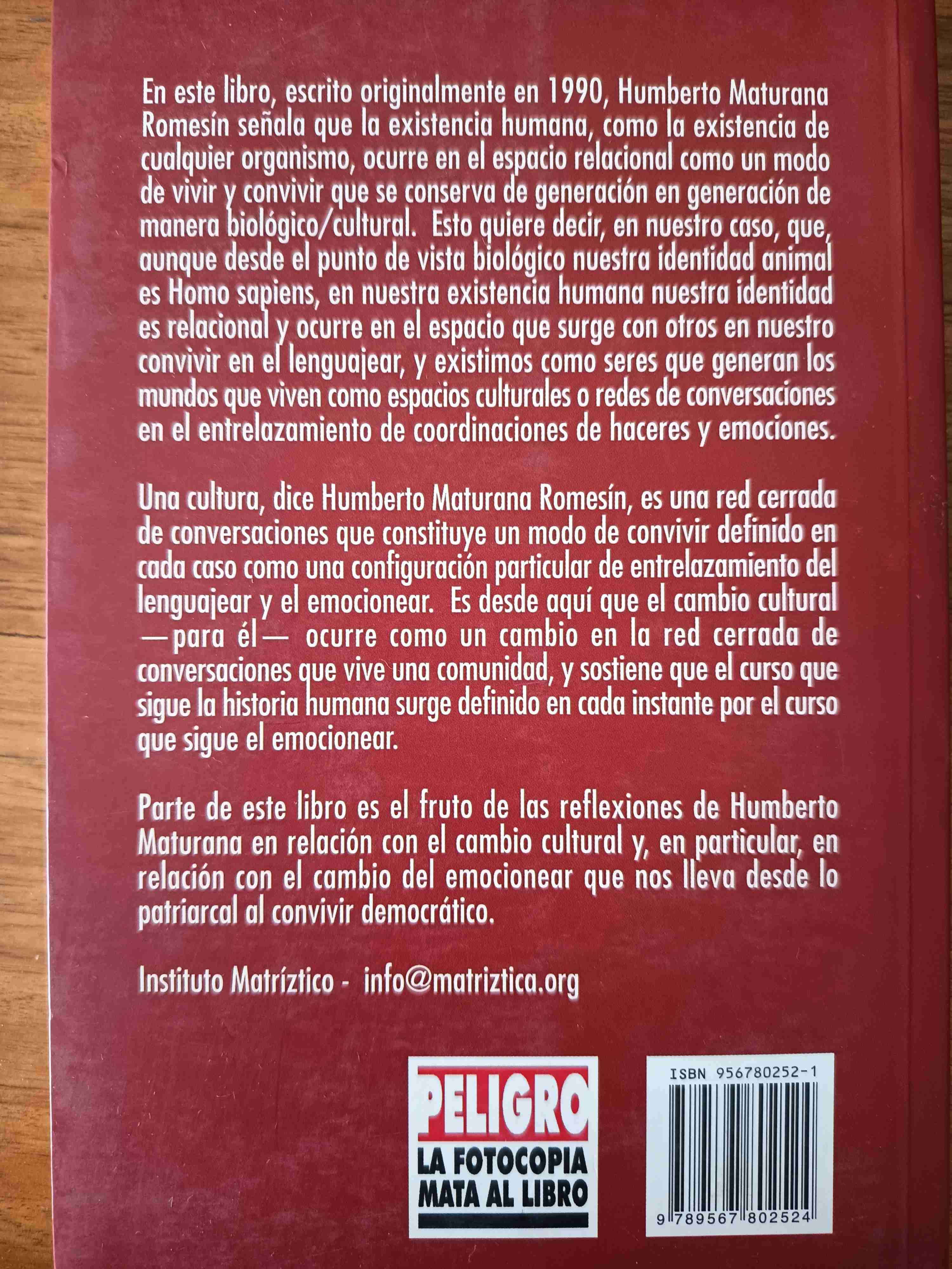 Amor y Juego - Humberto Maturana - miniatura 2