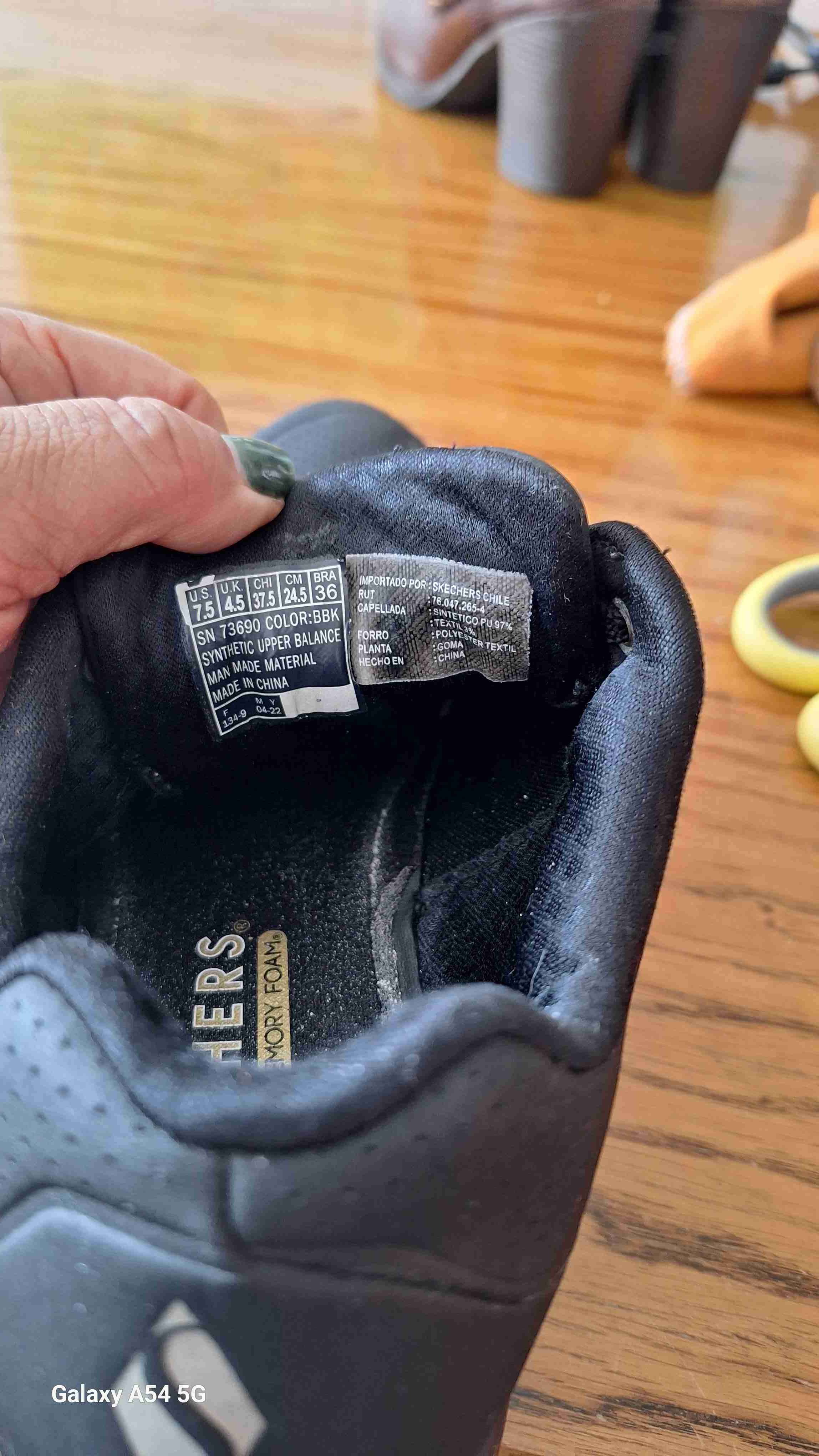 Zapatillas negras Skechers - miniatura 2