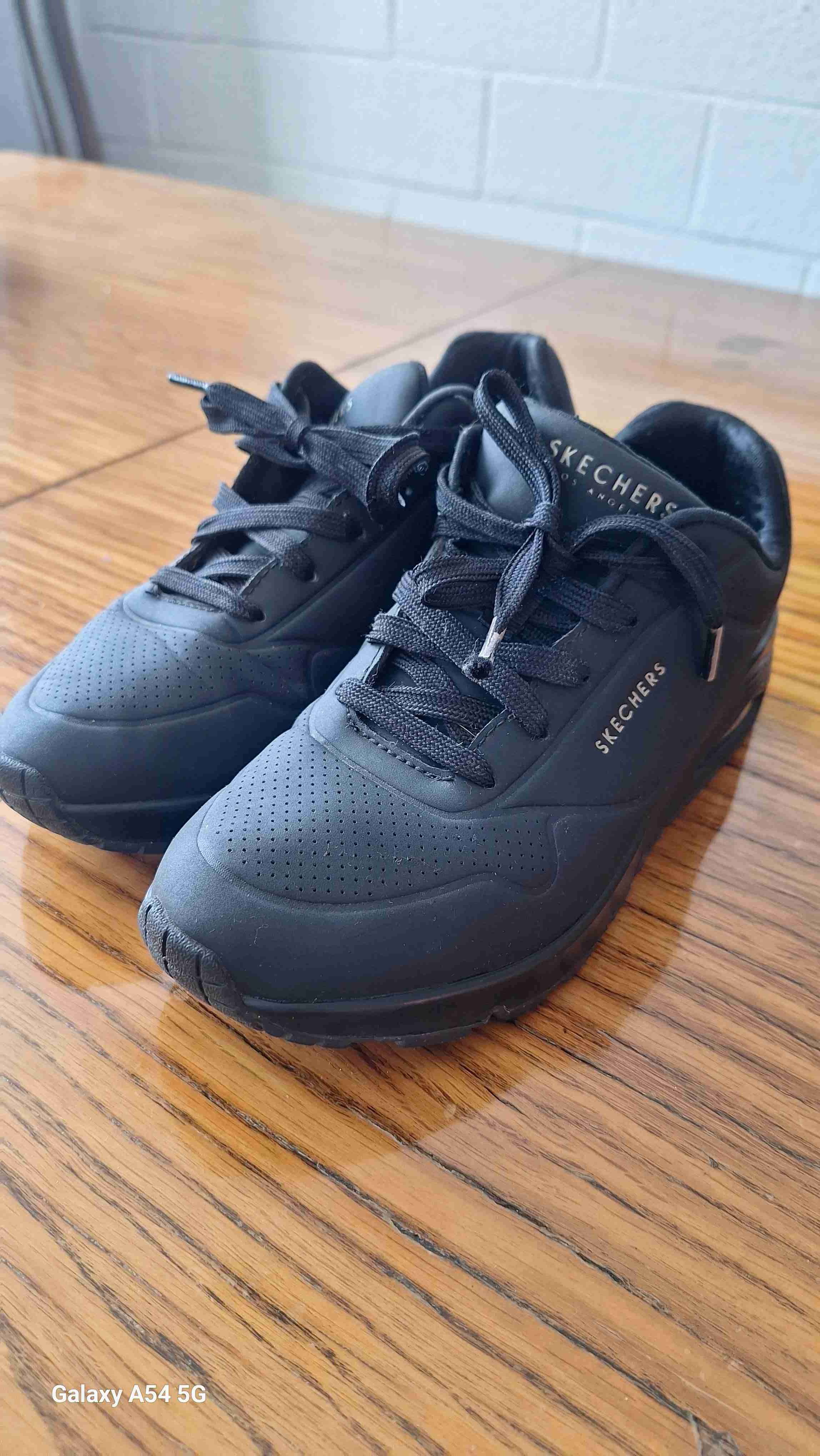 Zapatillas negras Skechers - miniatura 3