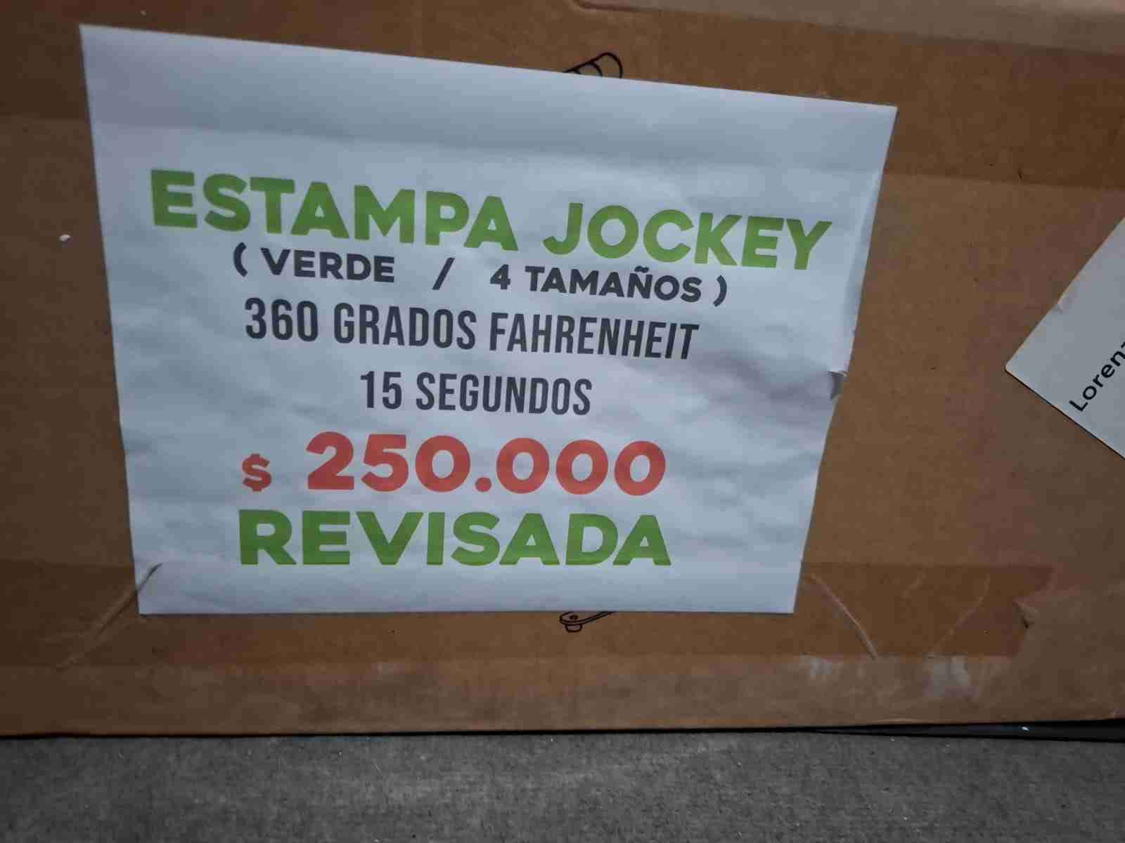 Máquina estampadora de jockey - miniatura 3