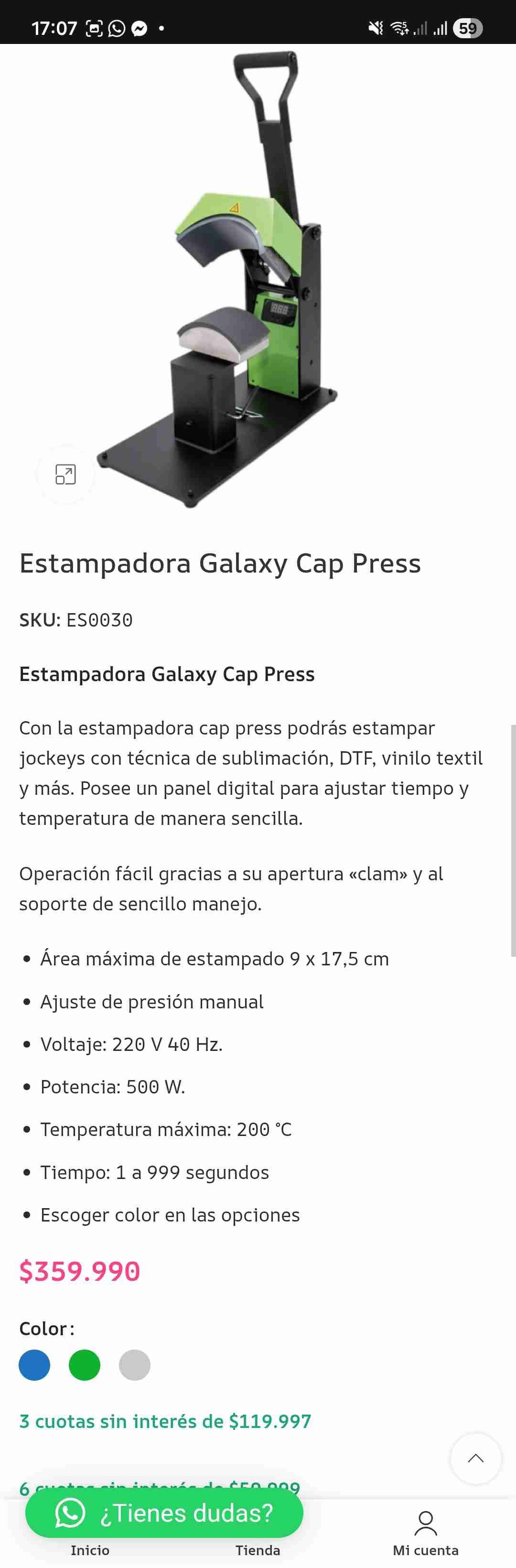 Máquina estampadora de jockey - miniatura 4