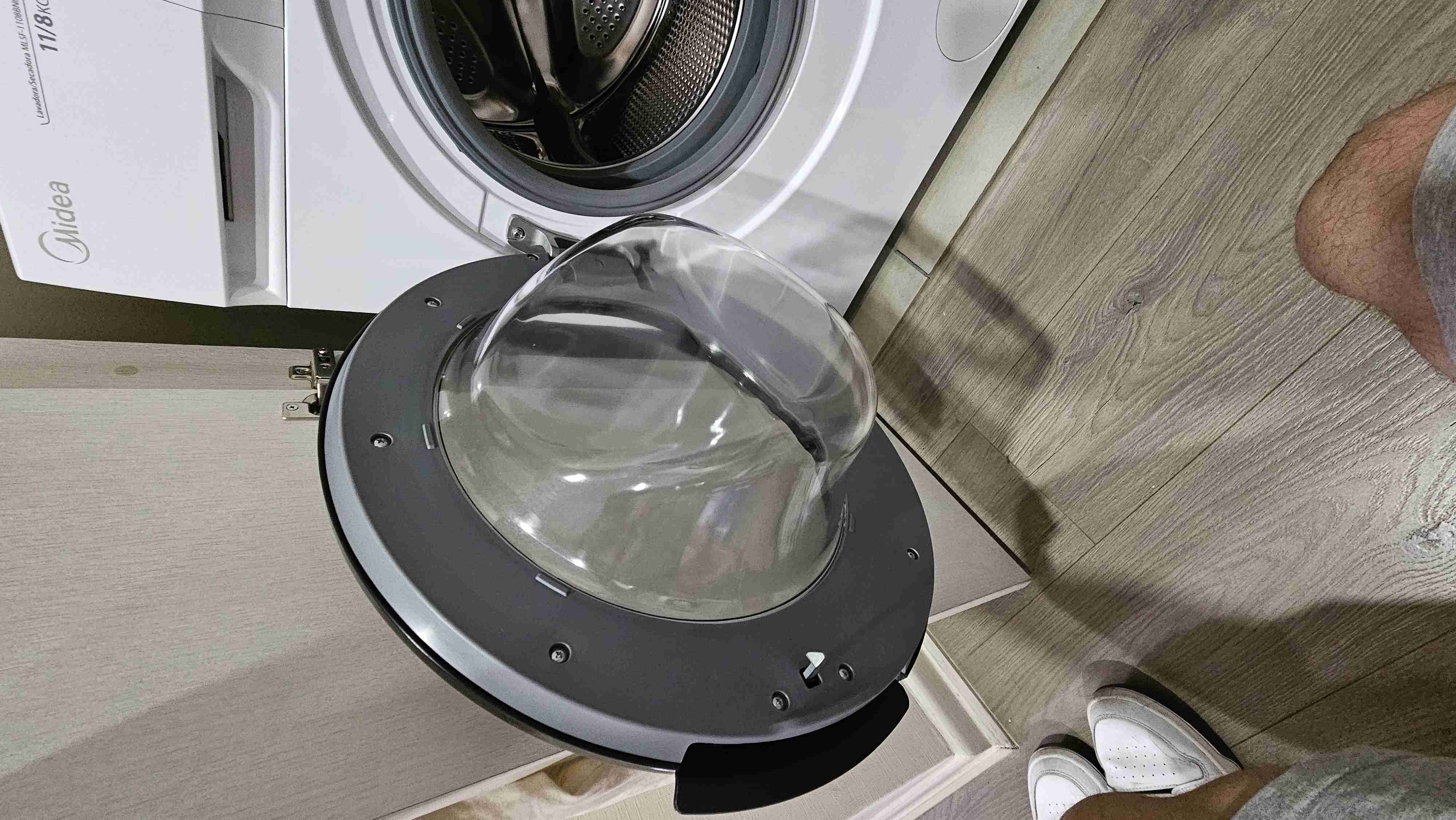 Lavadora secadora Midea blanca - miniatura 4