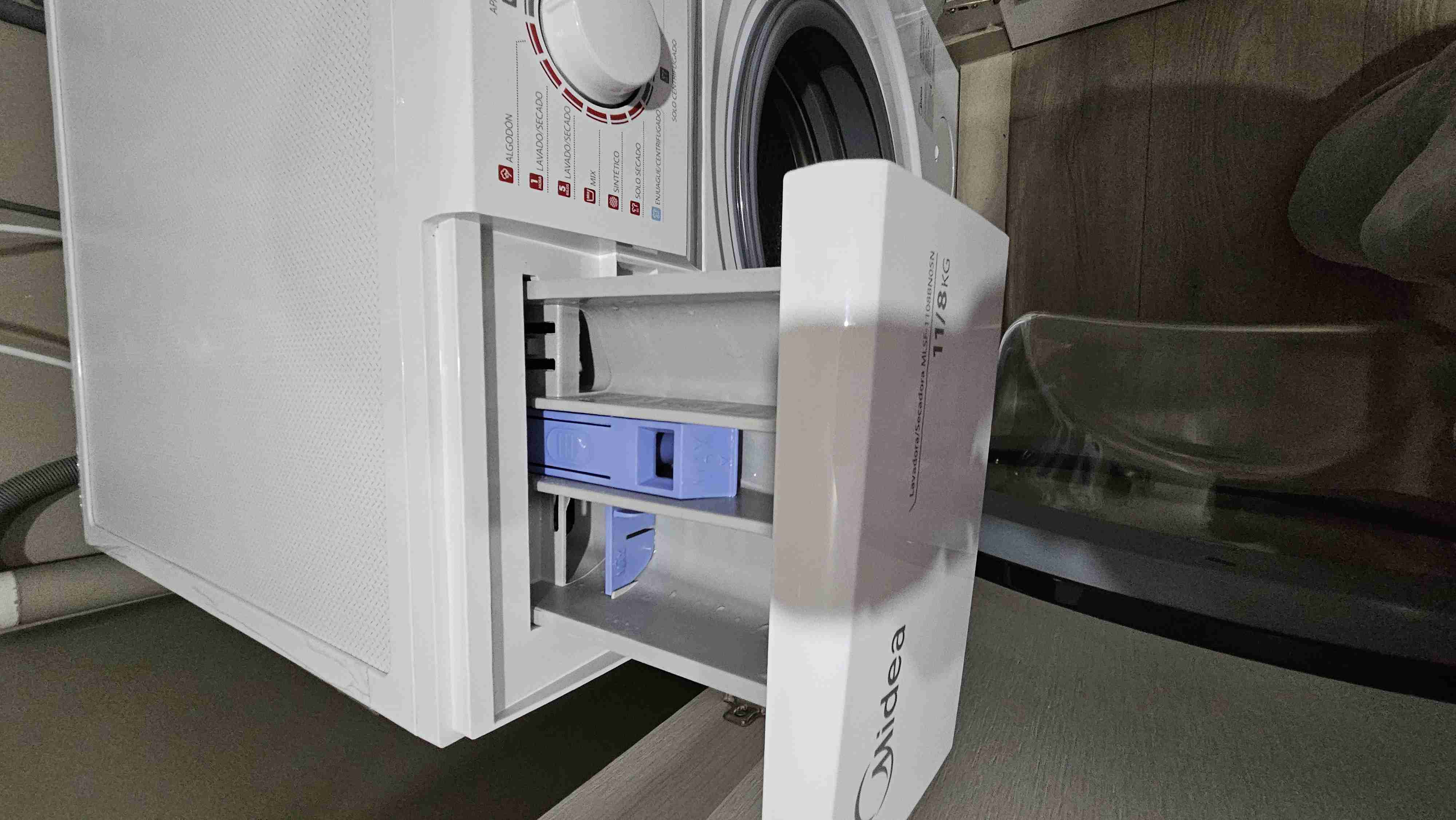 Lavadora secadora Midea blanca - miniatura 5