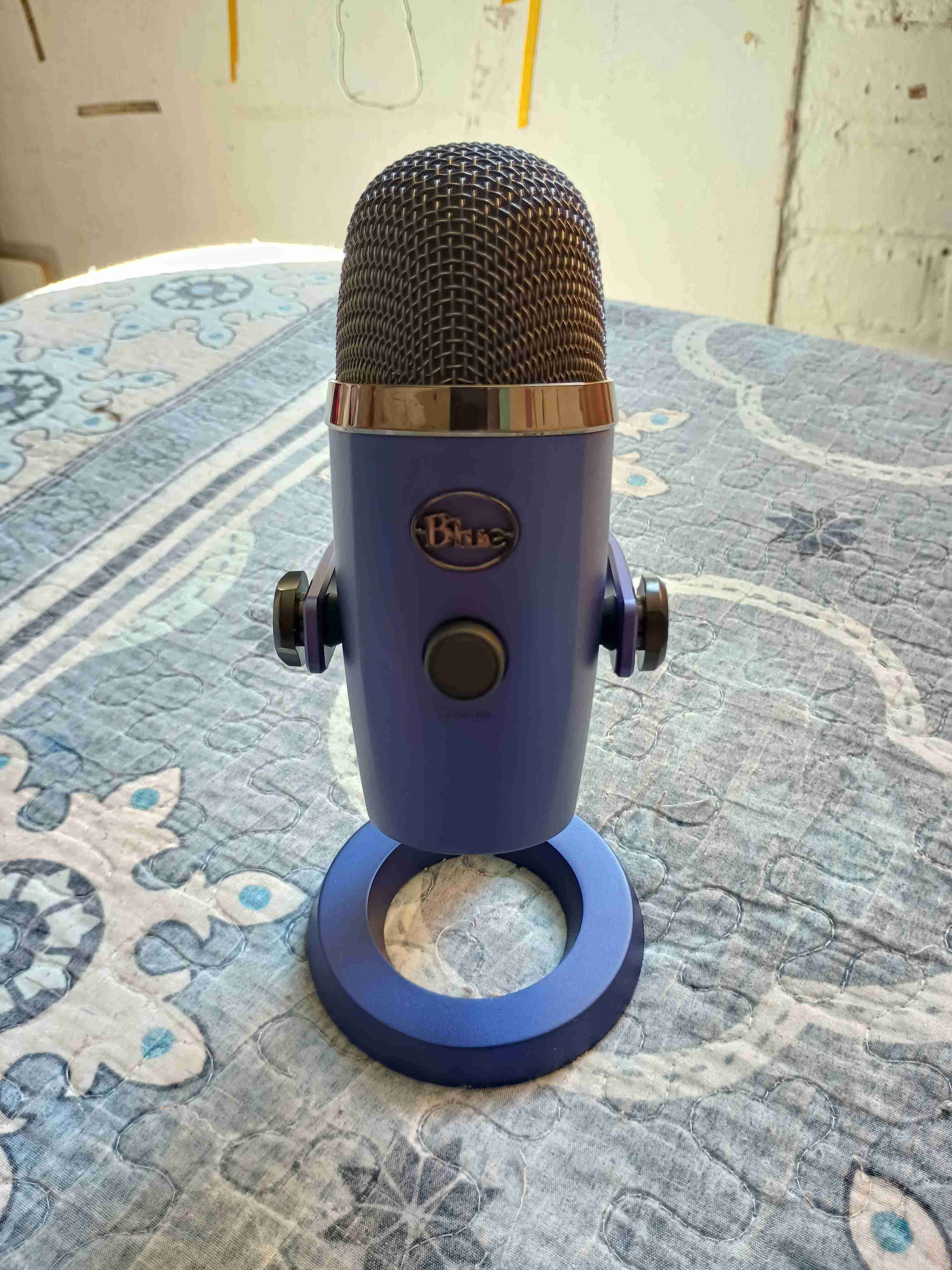 Micrófono Blue Yeti azul - miniatura 1