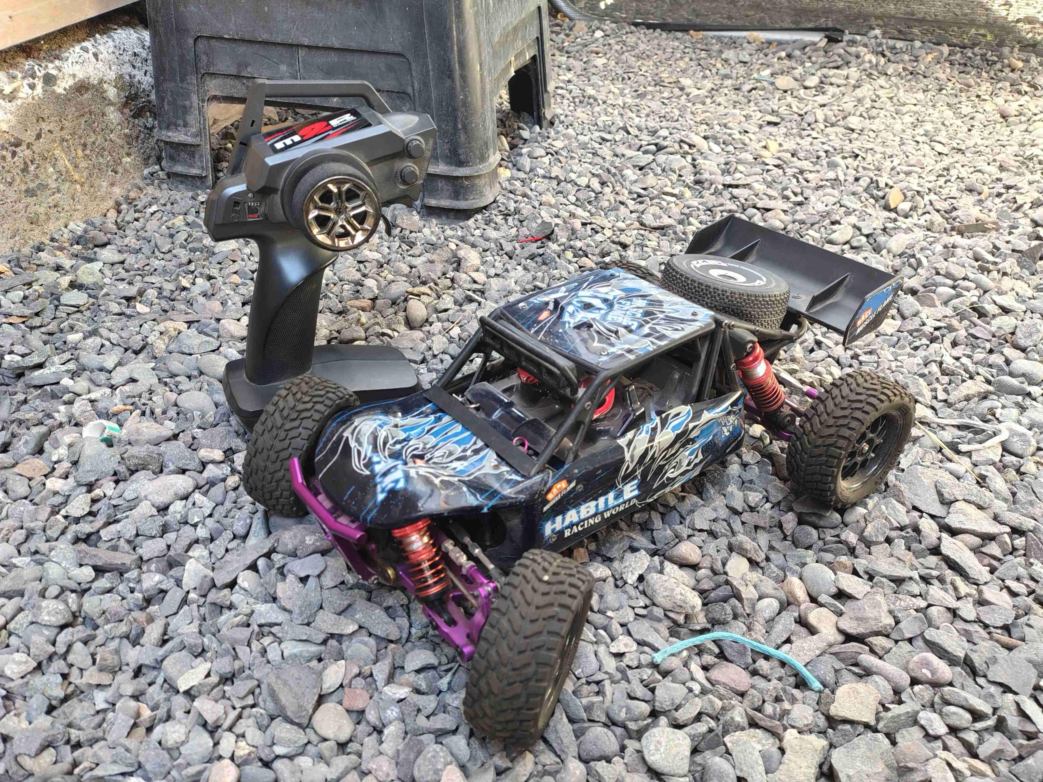 Auto RC con control remoto 4wd - miniatura 1