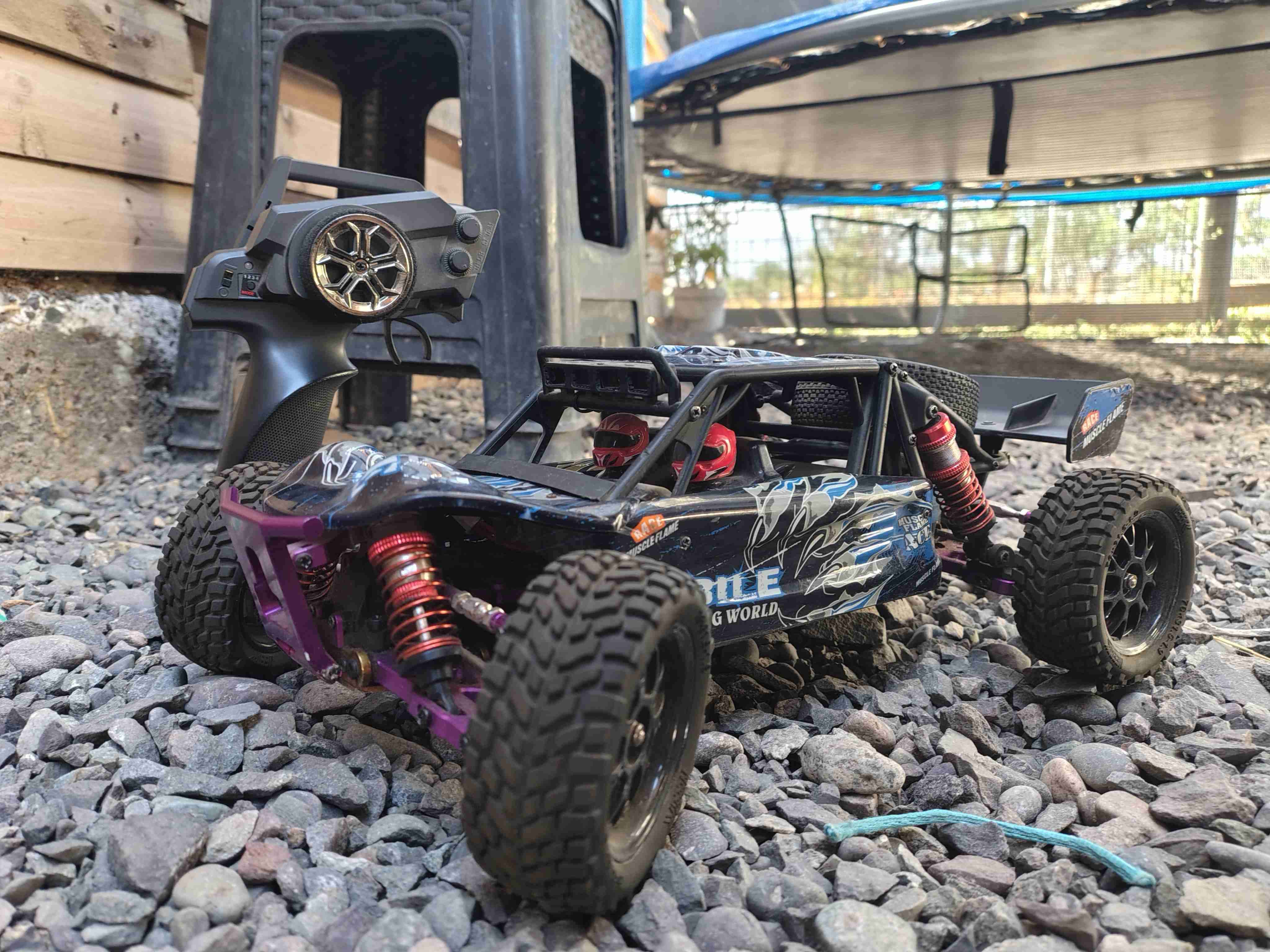 Auto RC con control remoto 4wd - miniatura 2