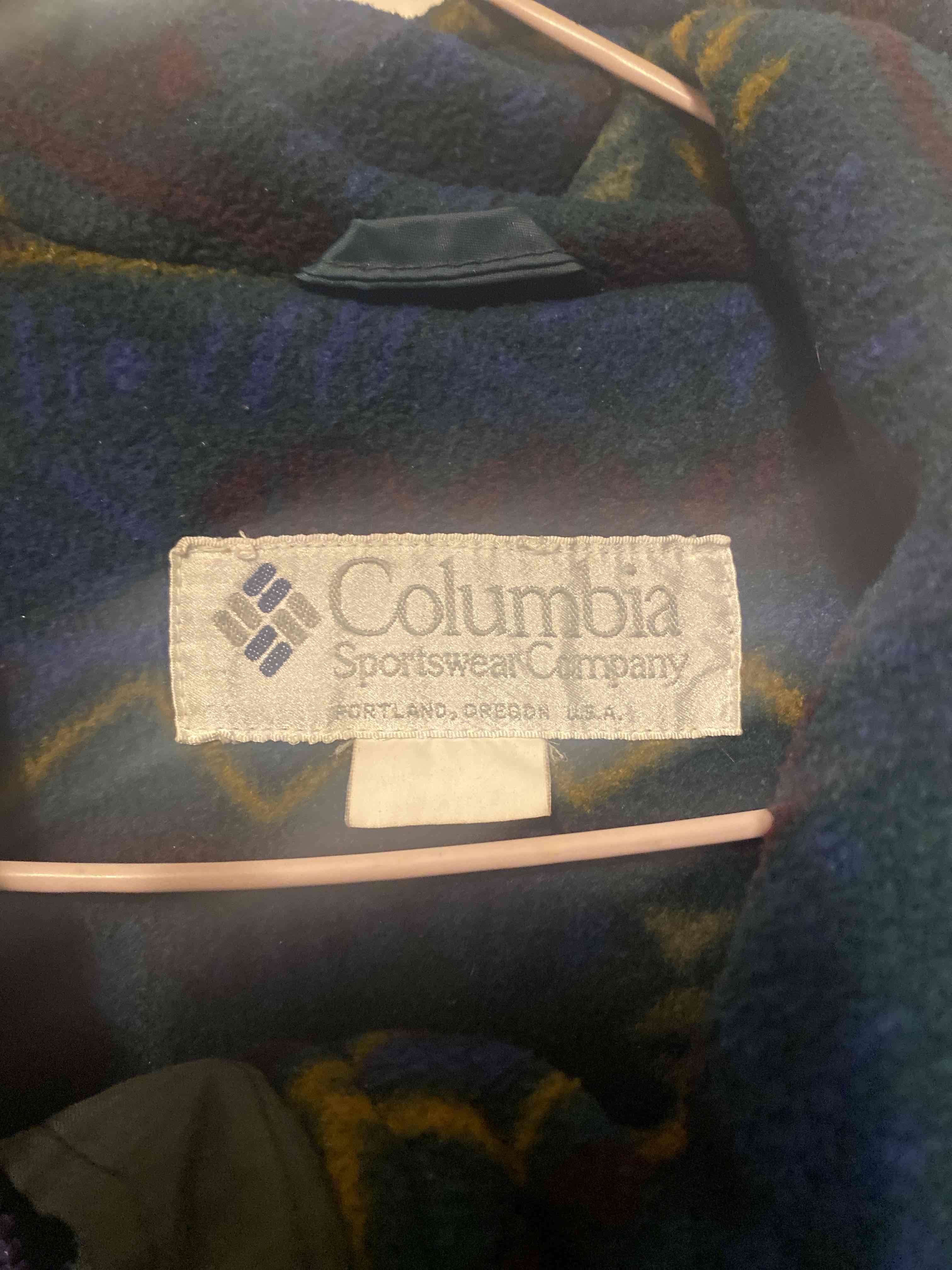 Chaqueta morada Columbia - miniatura 3