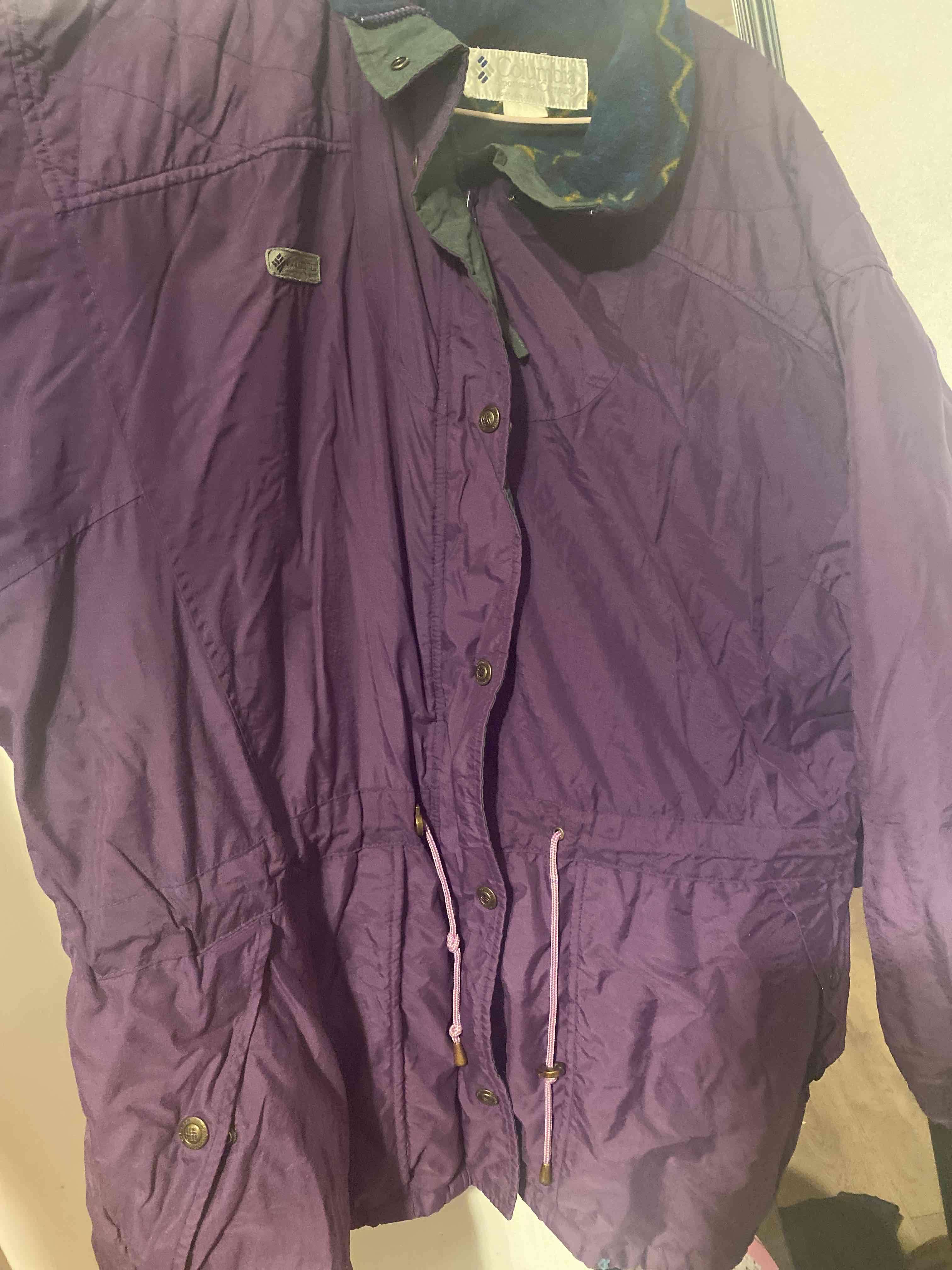 Chaqueta morada Columbia - miniatura 4