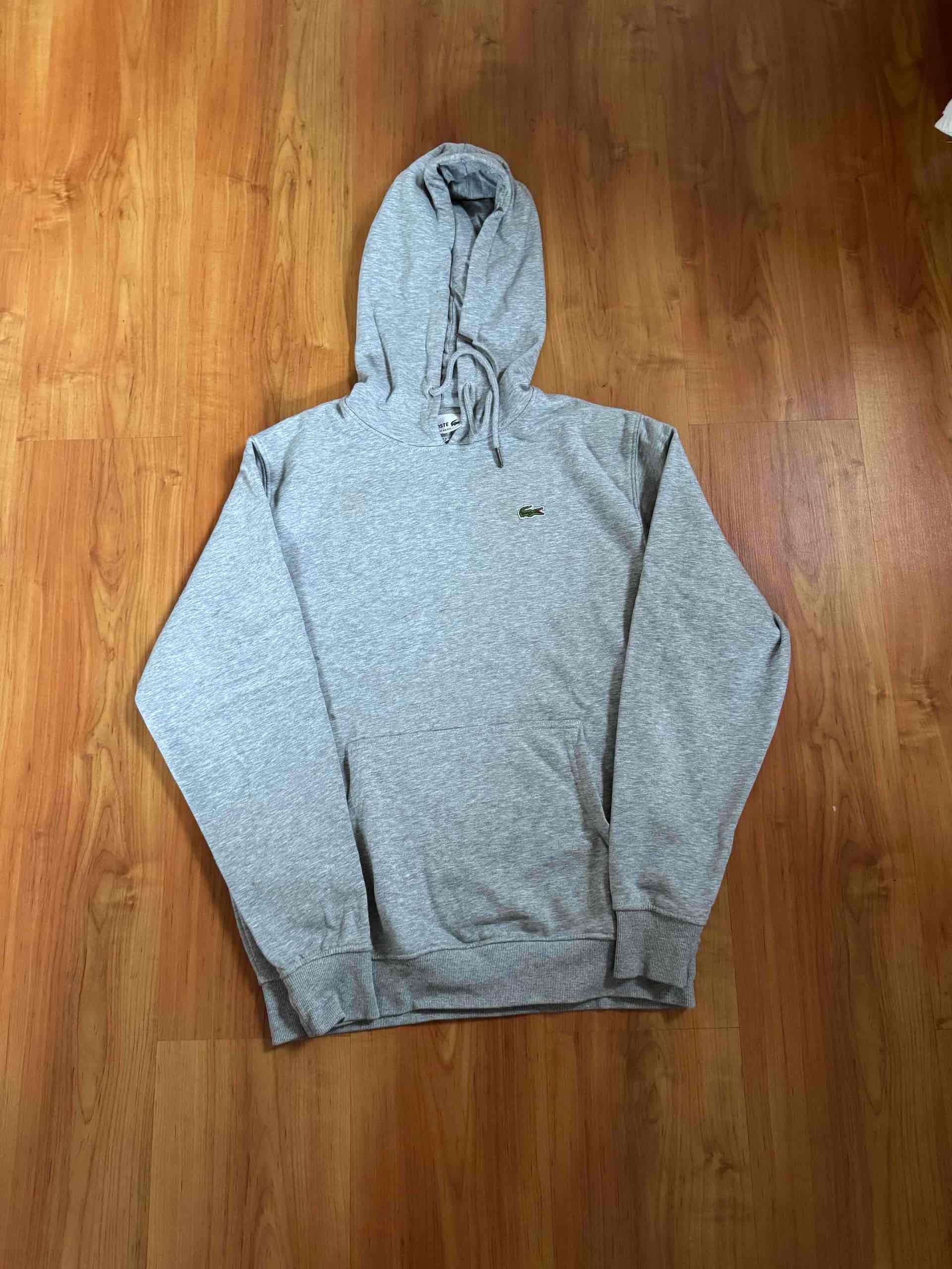 Polerón lacoste gris