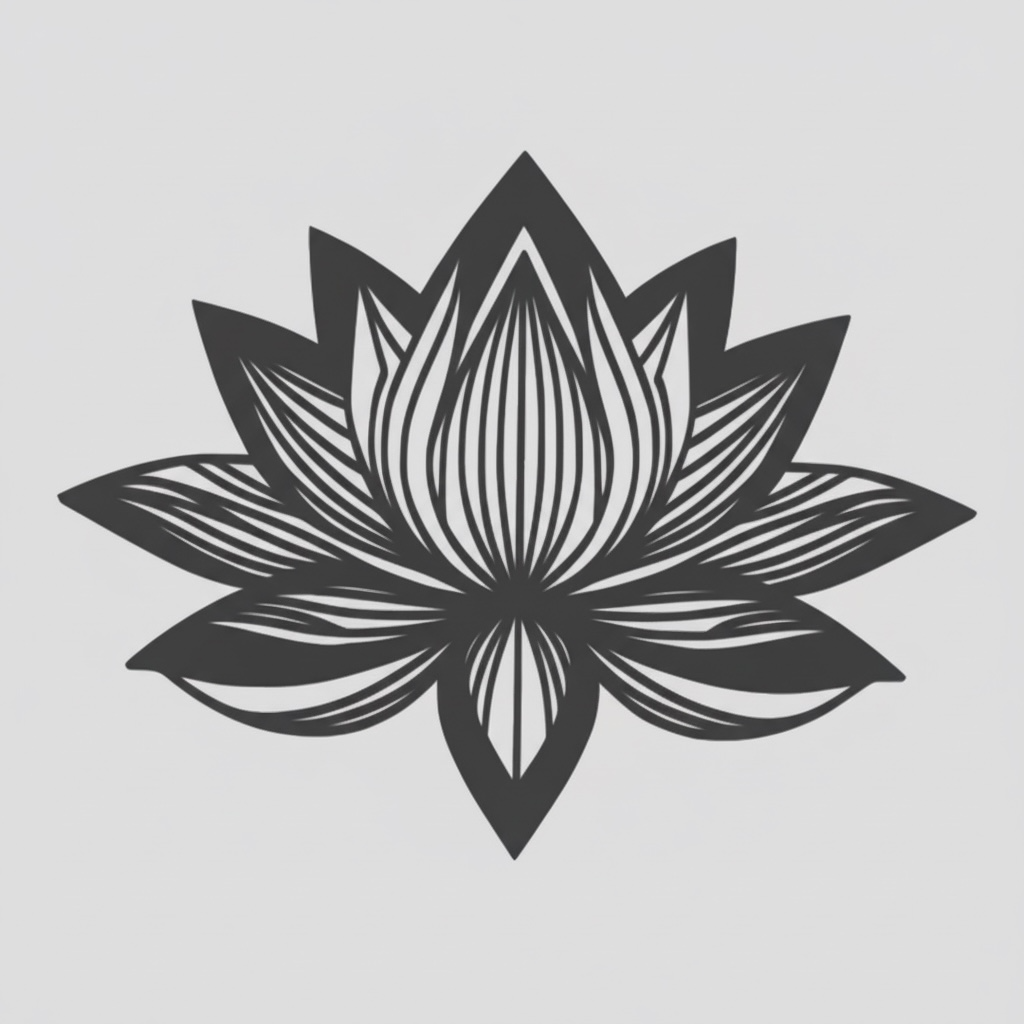 Flor de loto 3D - miniatura 1