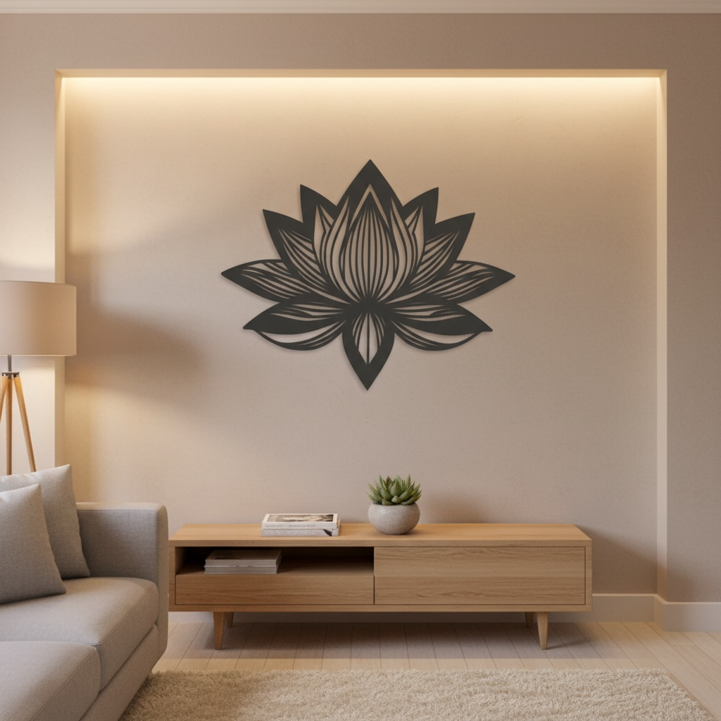 Flor de loto 3D - miniatura 2