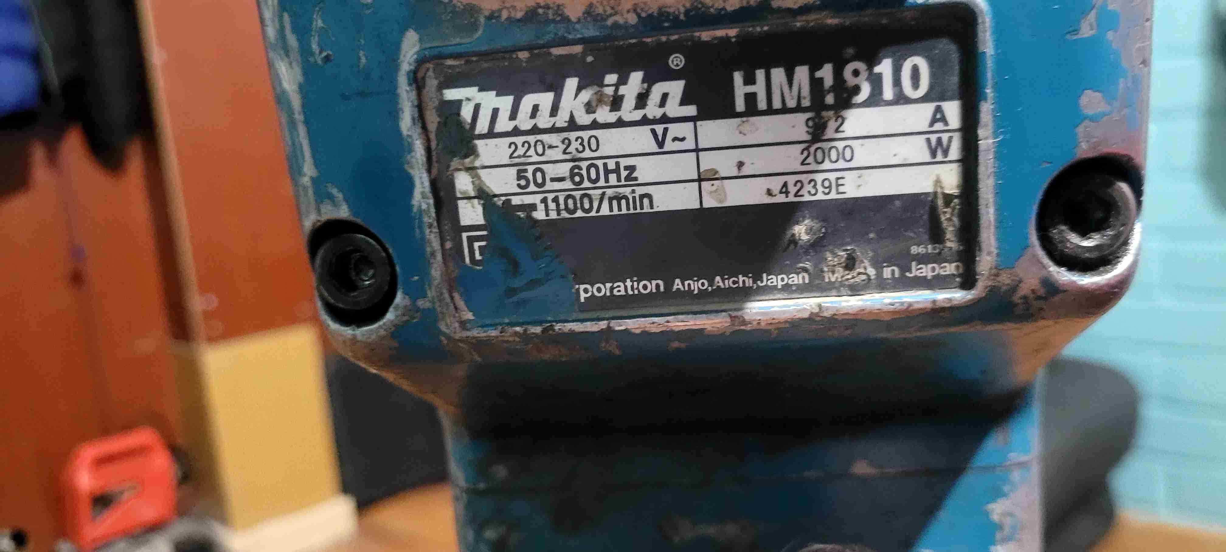 Martillo demoledor Makita azul - miniatura 5