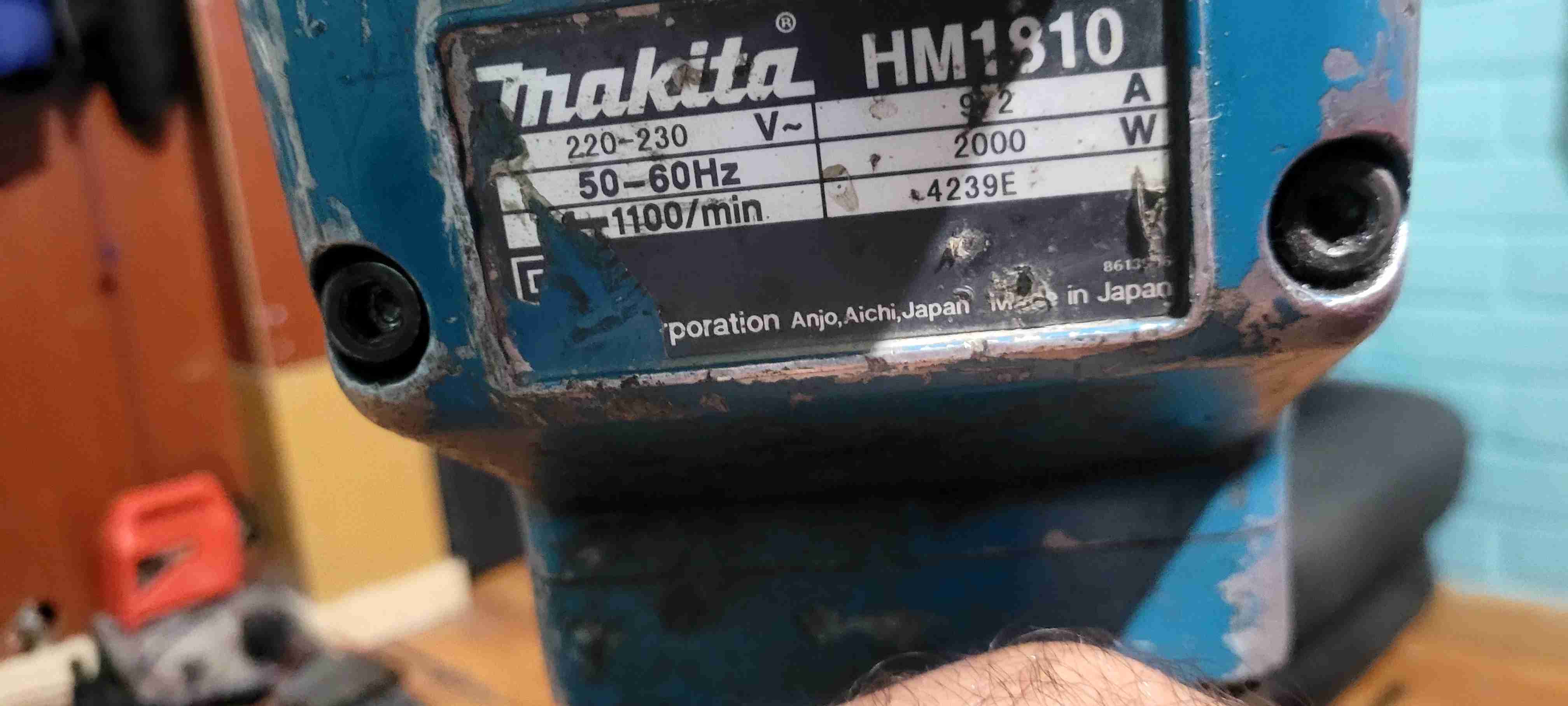 Martillo demoledor Makita azul - miniatura 6