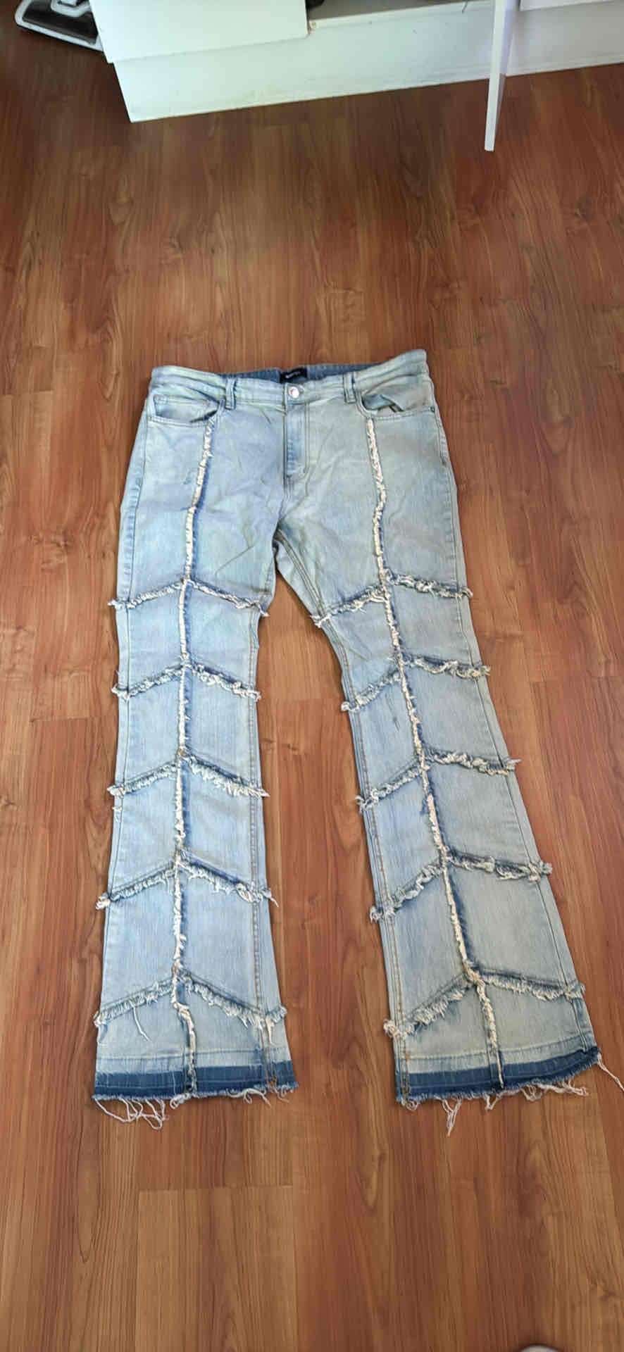 flared jeans fashion nova - miniatura 1