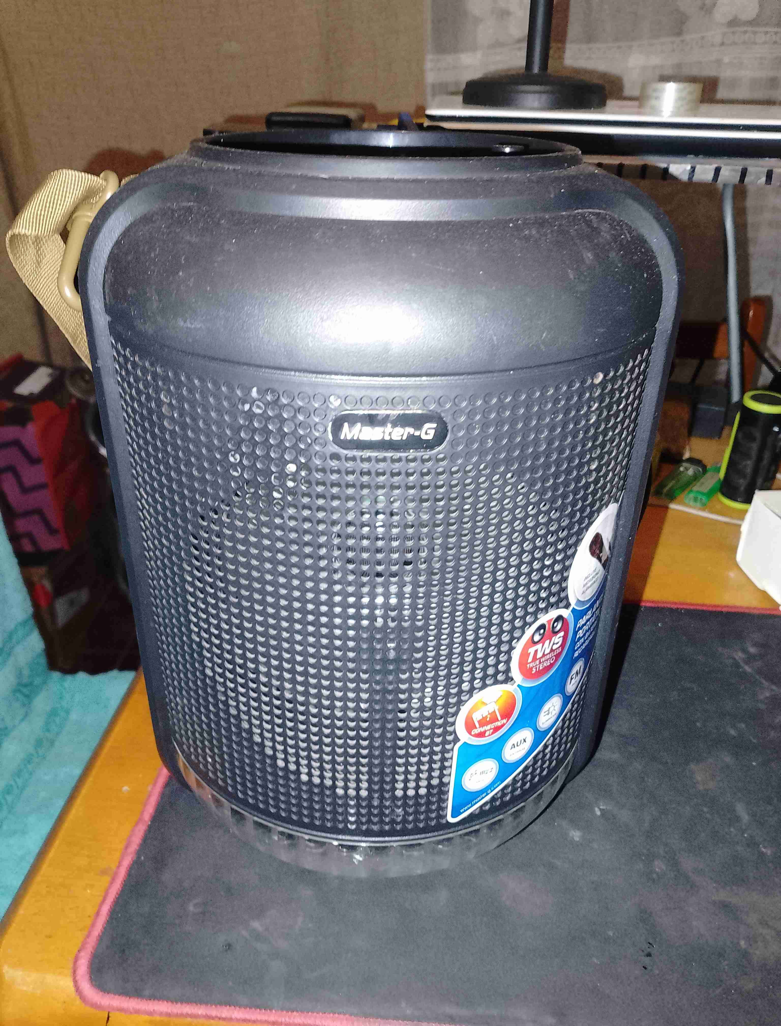 Parlante Master-G negro potente - miniatura 1