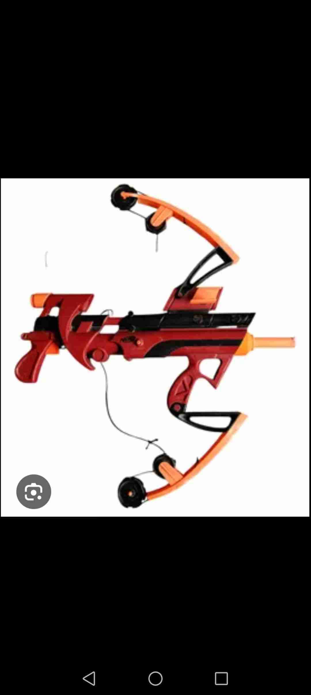 Arco de juguete rojo y naranja - miniatura 1