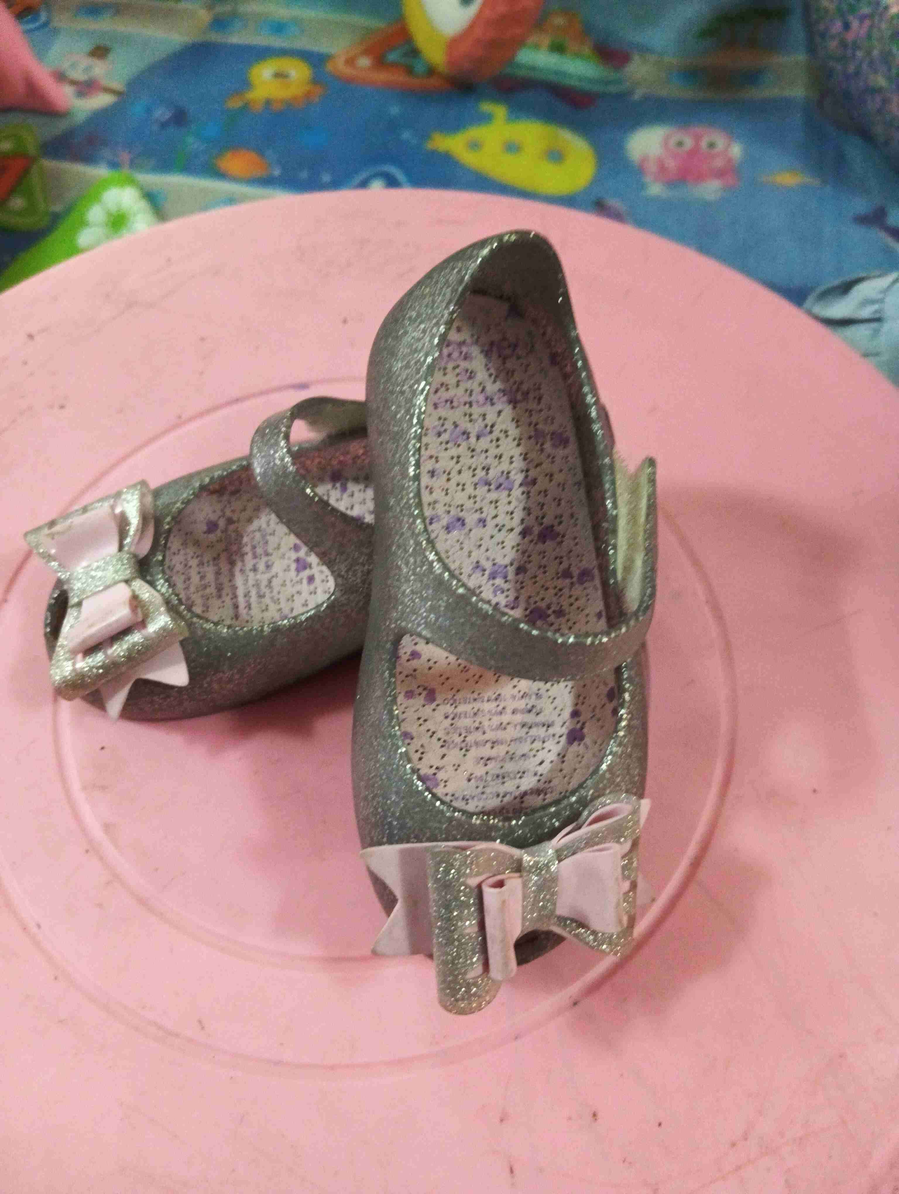 Zapatos niña con brillos y lazos - miniatura 2