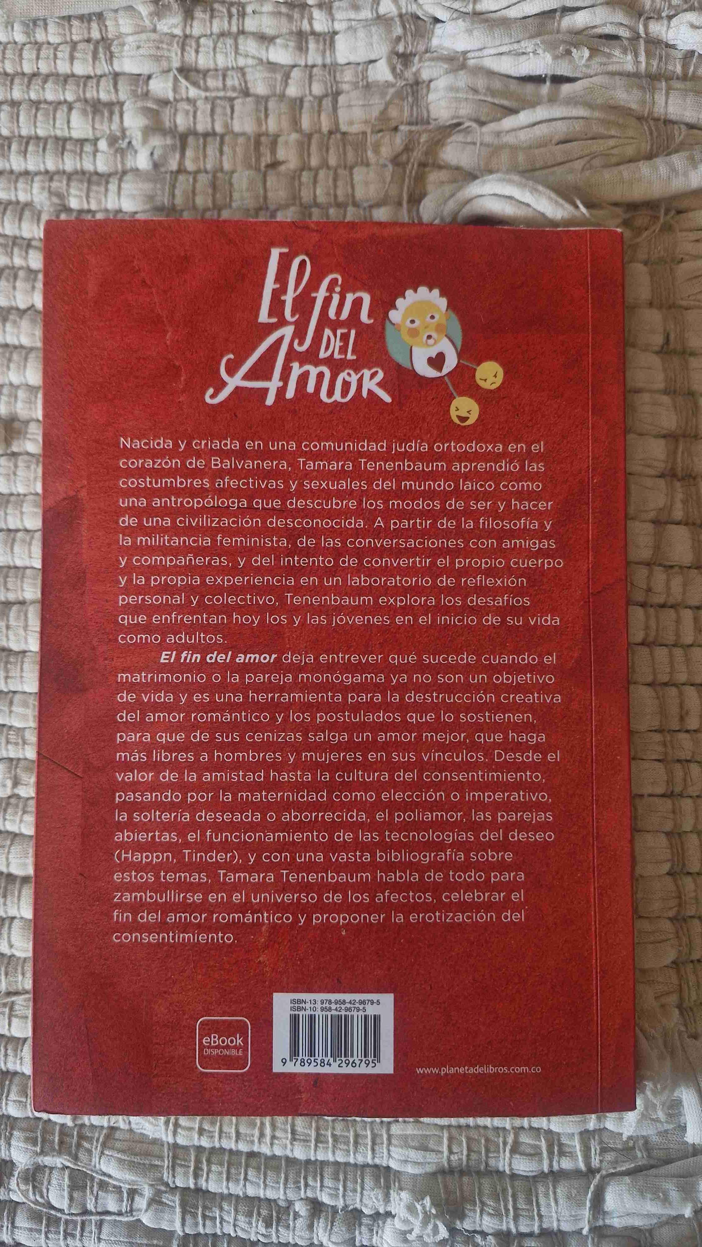 Libro El fin del amor - Tamara Tenenbaum - 2
