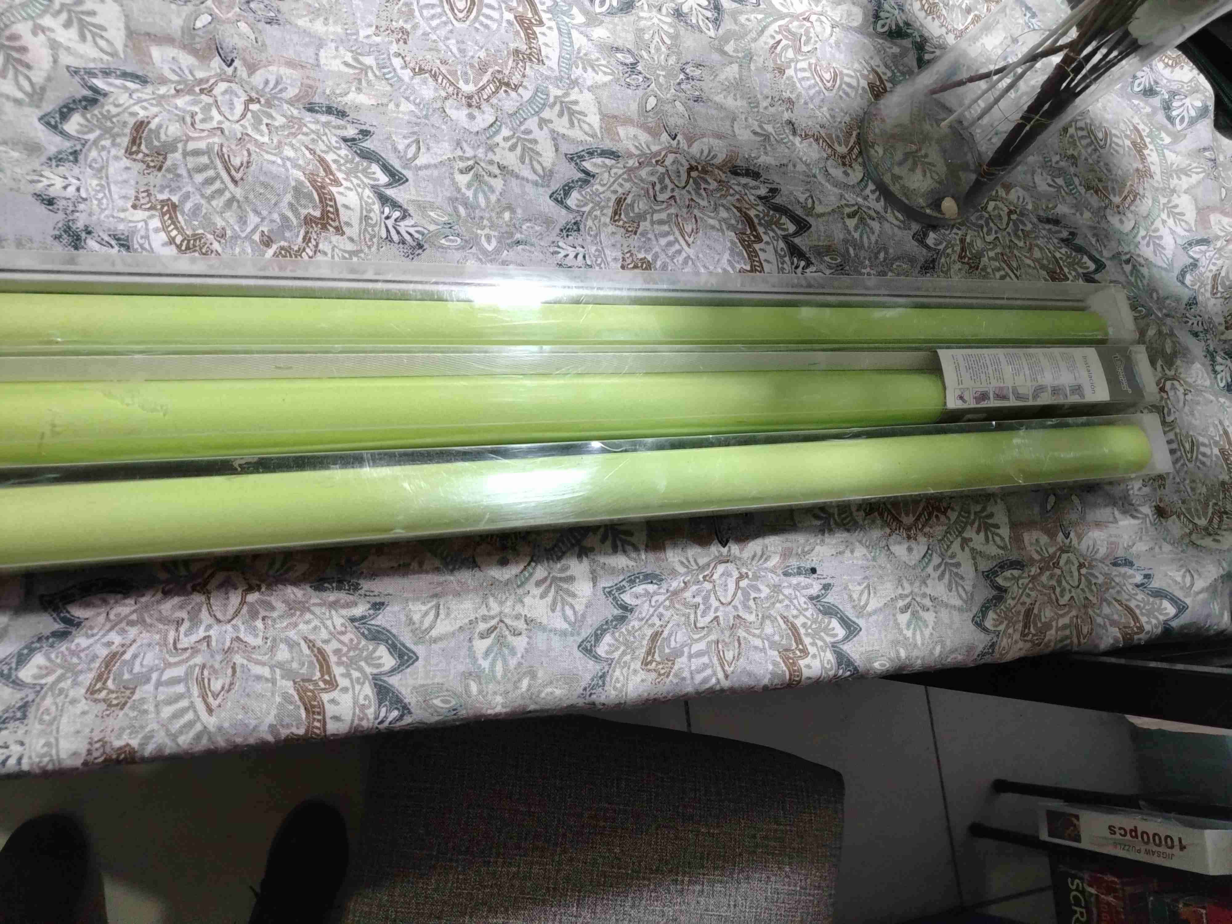 Cortinas enrollables verdes nuevas - miniatura 2