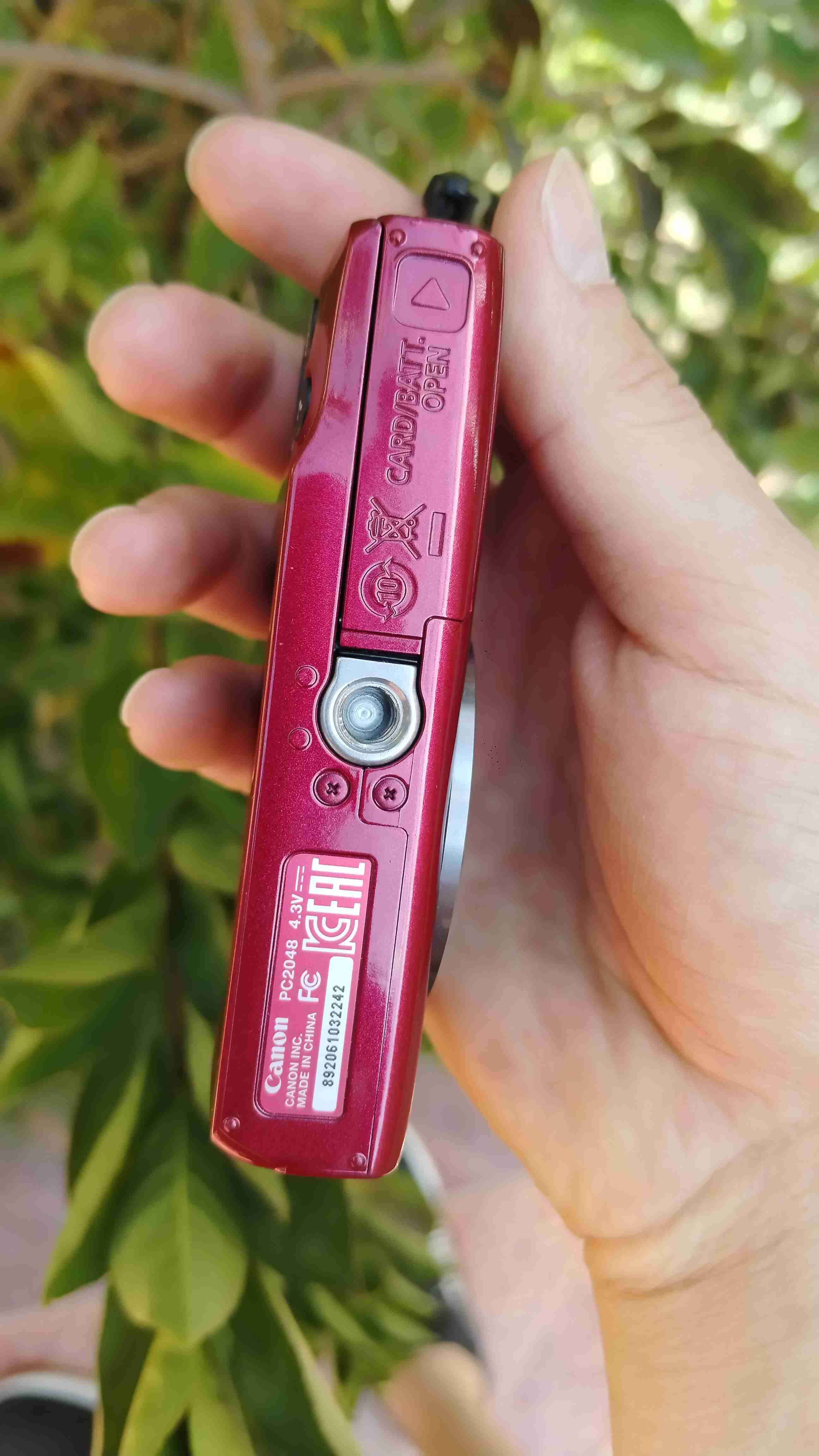 Cámara Canon PowerShot ELPH 135 roja - miniatura 4